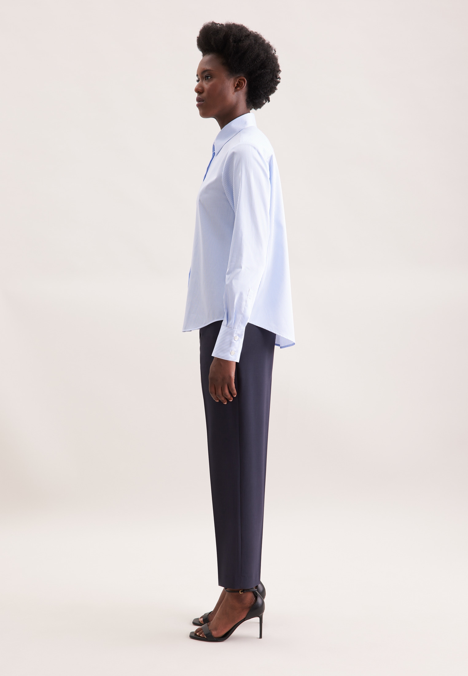 seidensticker Hemdbluse 1/1 Kragen Gestreift