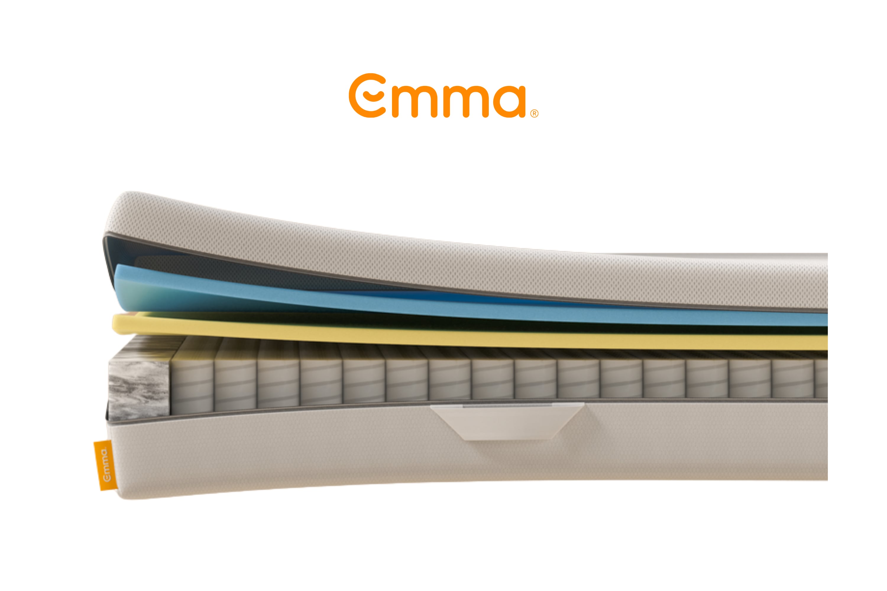 Emma Taschenfederkernmatratze "Emma One" 18 cm hoch Raumgewicht: 40 kg/m³ 390 Federn 1-tlg., 1 Stk. tlg. 5 Zonen, ab 90x200cm und weiteren Größen
