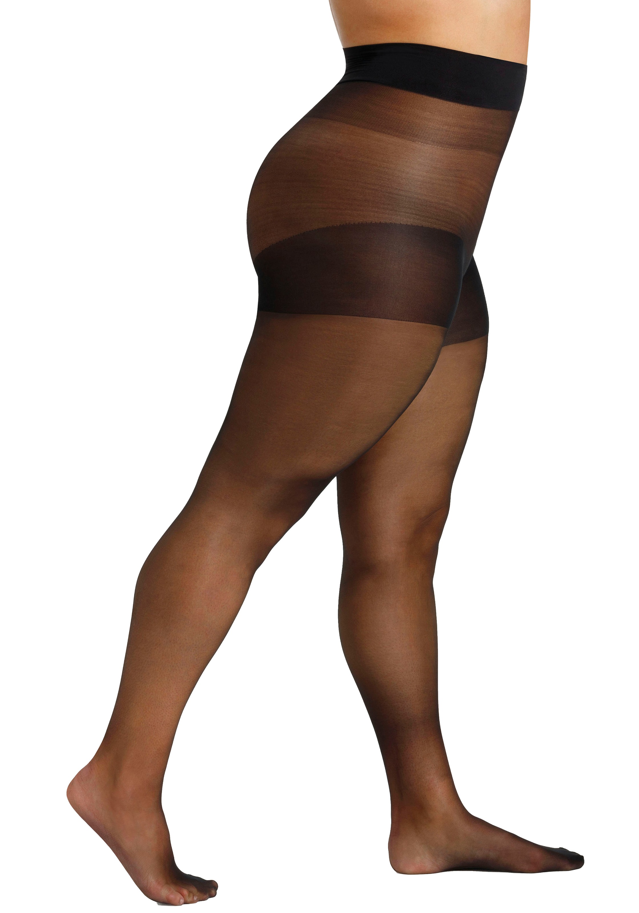 Thumbnail - Camano Feinstrumpfhose "fine curvy", (1 St.), mit nahtlosem Bundabschluss
