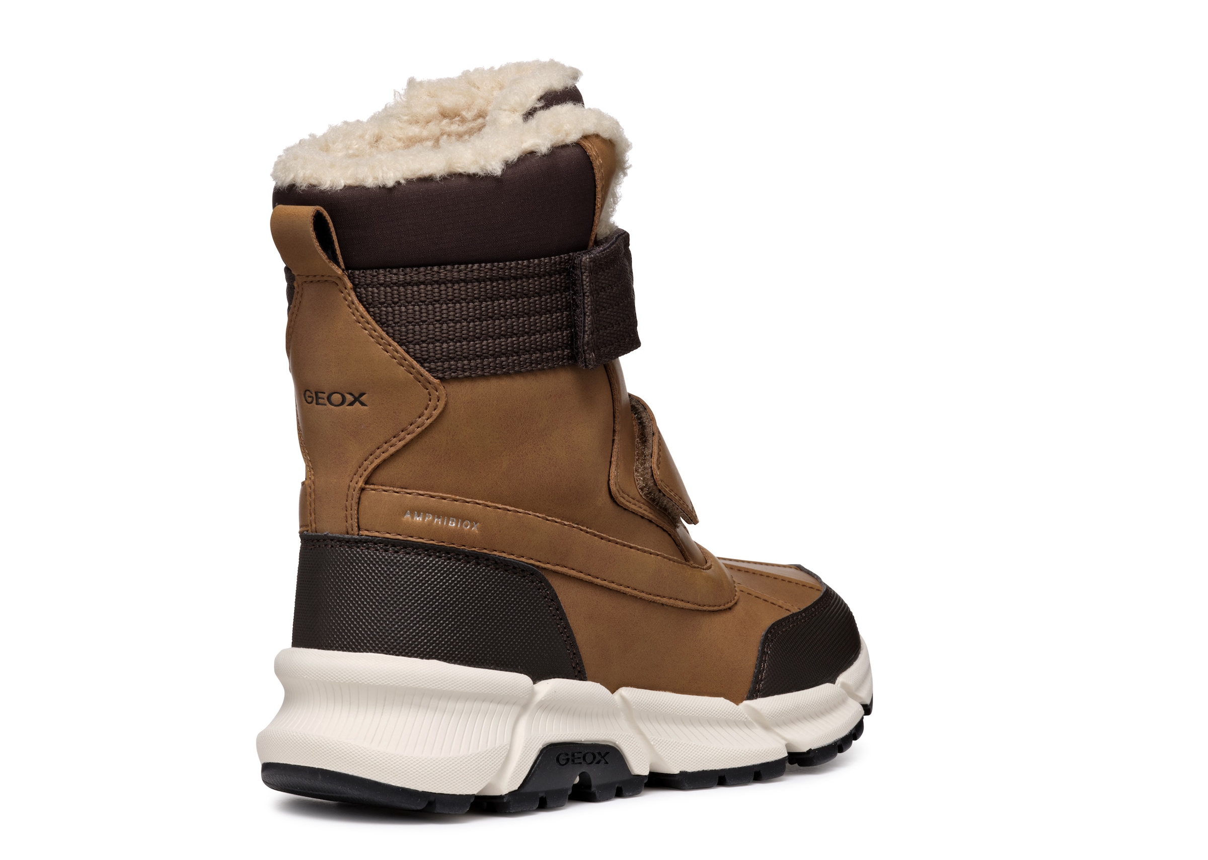 Geox Winterstiefel »J FLEXYPER PLUS BOY«  Snowboots, Klettstiefel mit Warmfutter, Größenschablone zum Download
