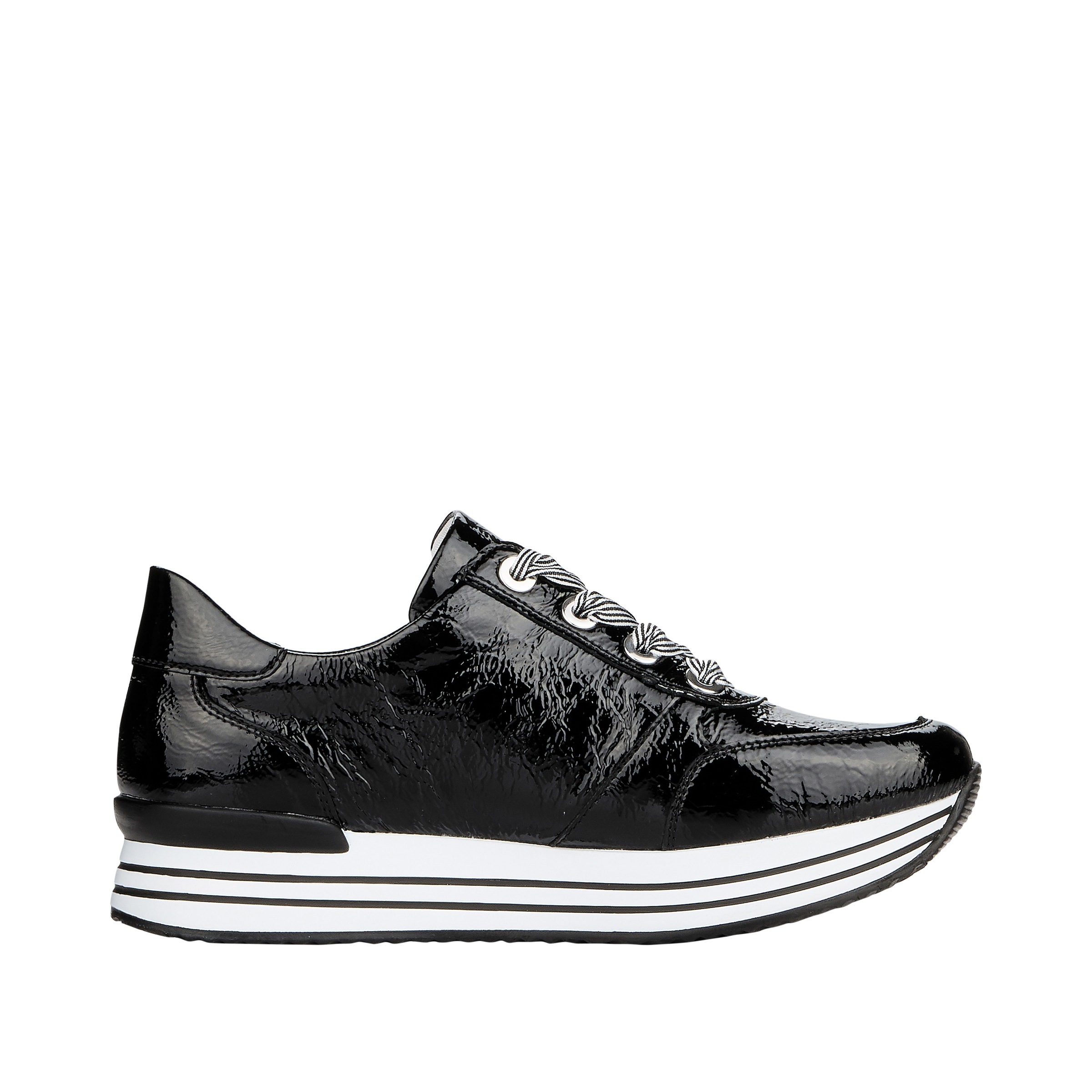 Remonte Plateausneaker, Freizeitschuh, Halbschuh, Schnürschuh mit gepolstertem Schaftrand