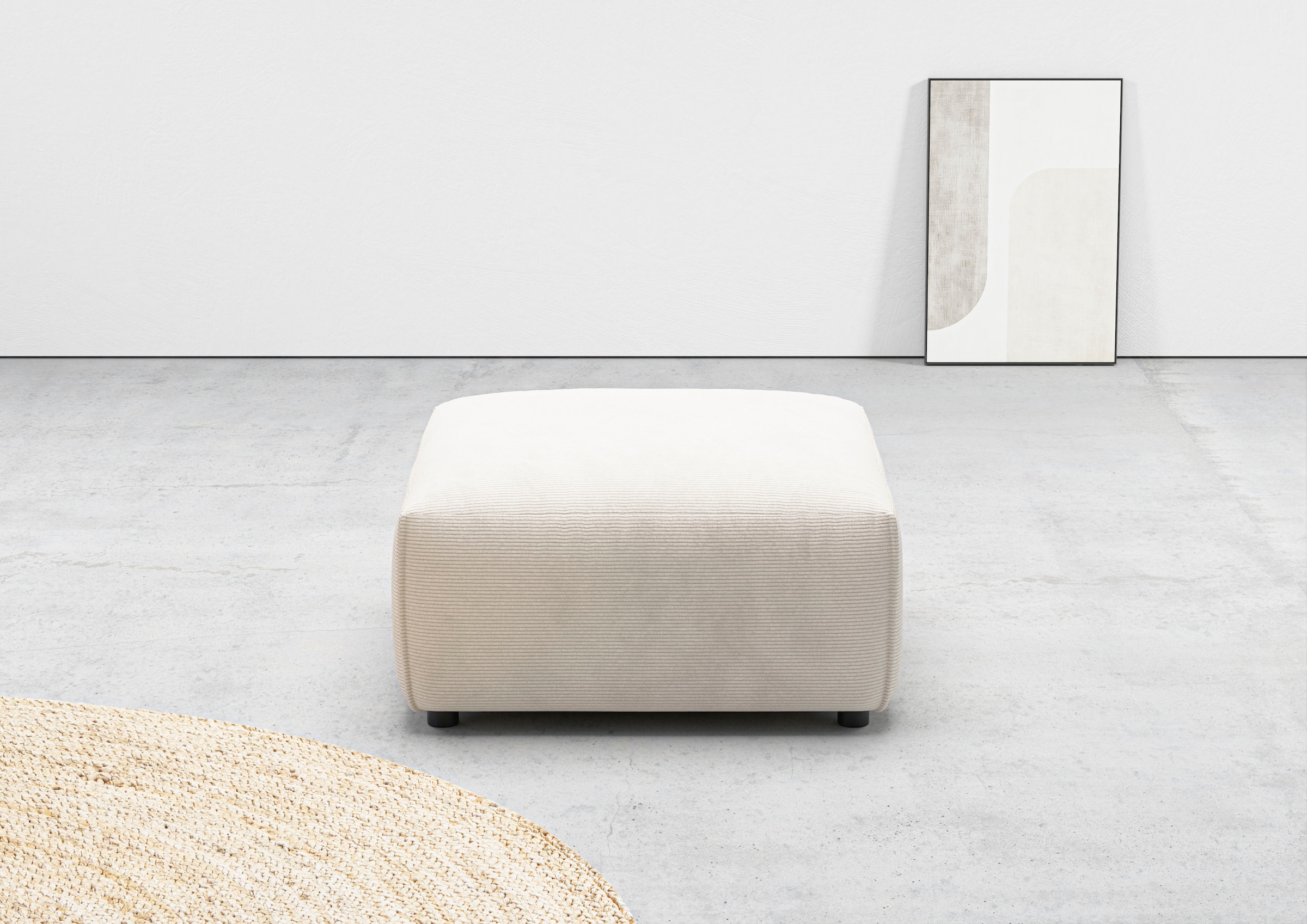 andas Hocker "Glimminge auch in Breitcord, Feincord und Easy care-Bezug", p günstig online kaufen