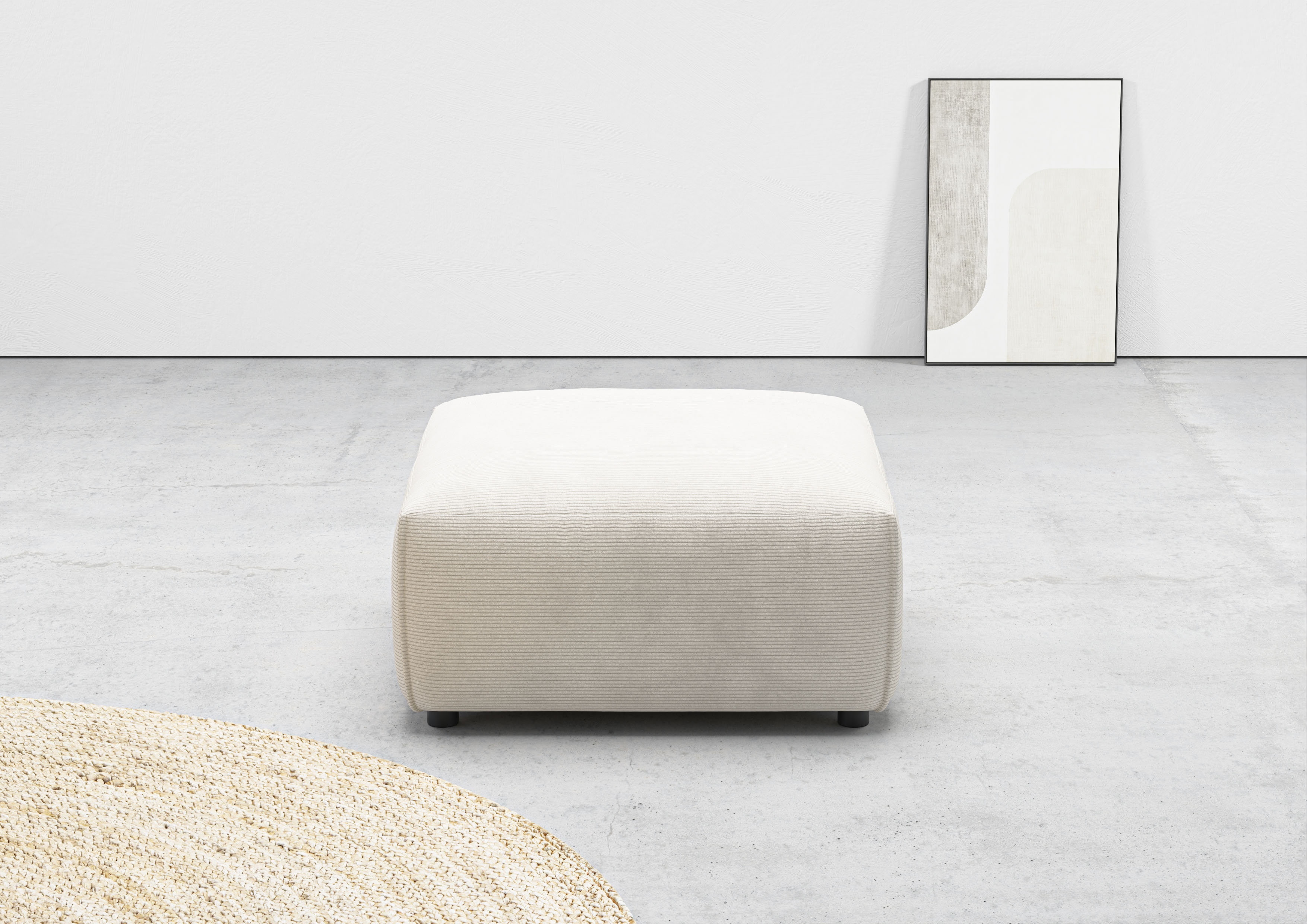 Home affaire Hocker "Glimminge auch in Breitcord, Feincord und Easy care-Bezug" passend zur Serie "Glimminge"
