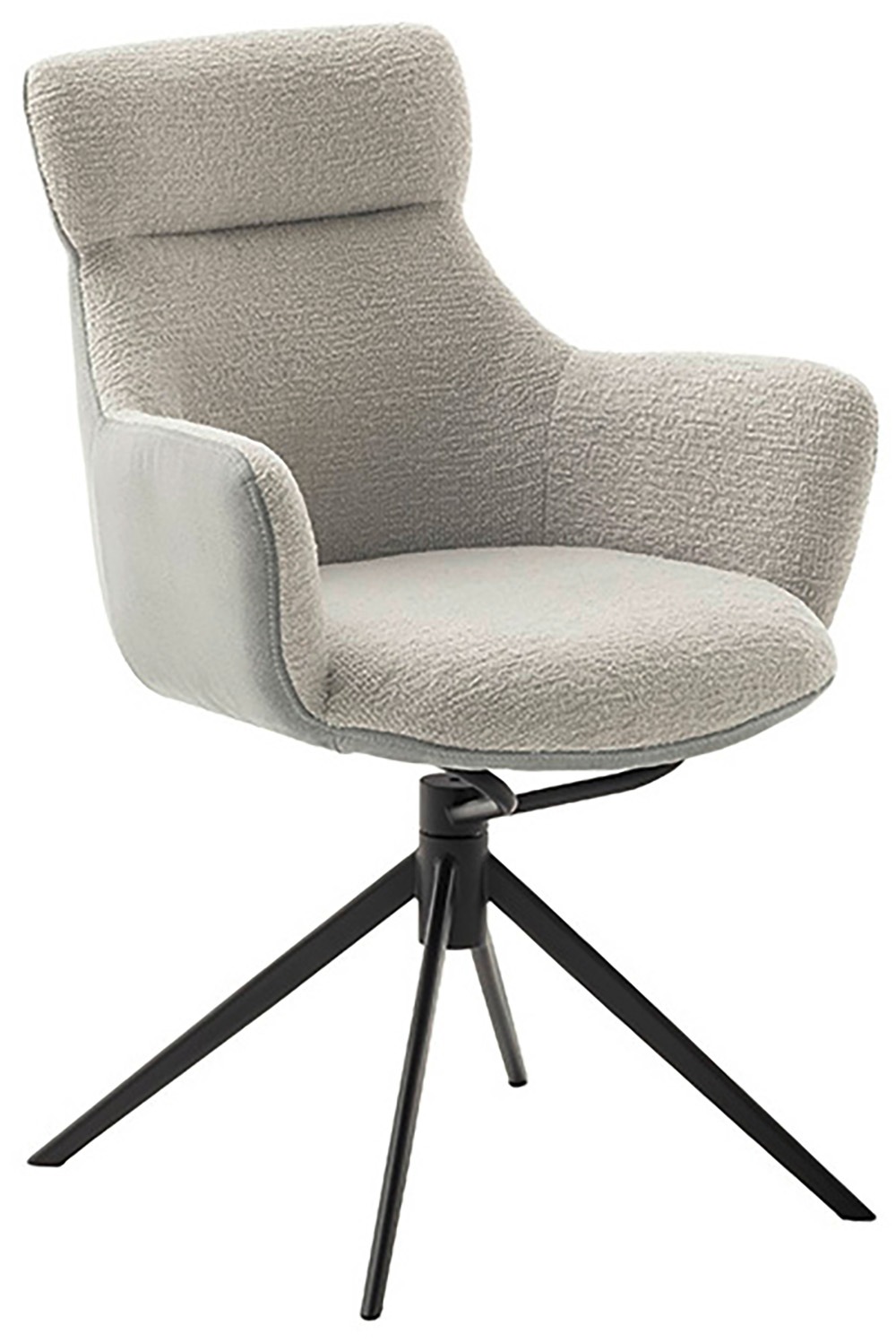 MCA furniture Esszimmerstuhl "PELION", Feingewebe, (2er-Set), drehbar 360, günstig online kaufen