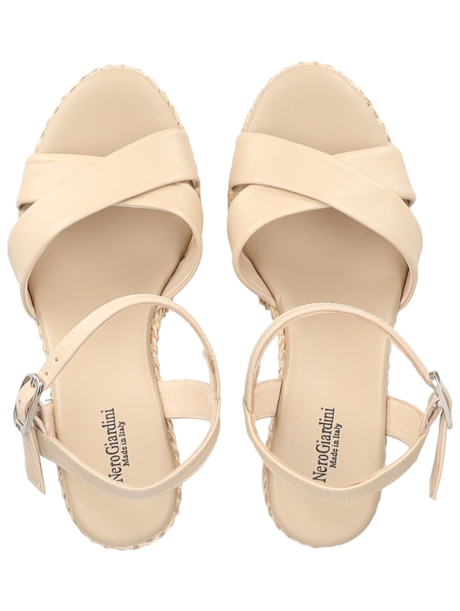 Nero Giardini Keilsandalette »Nero Giardini Sandalen Nappaleder«