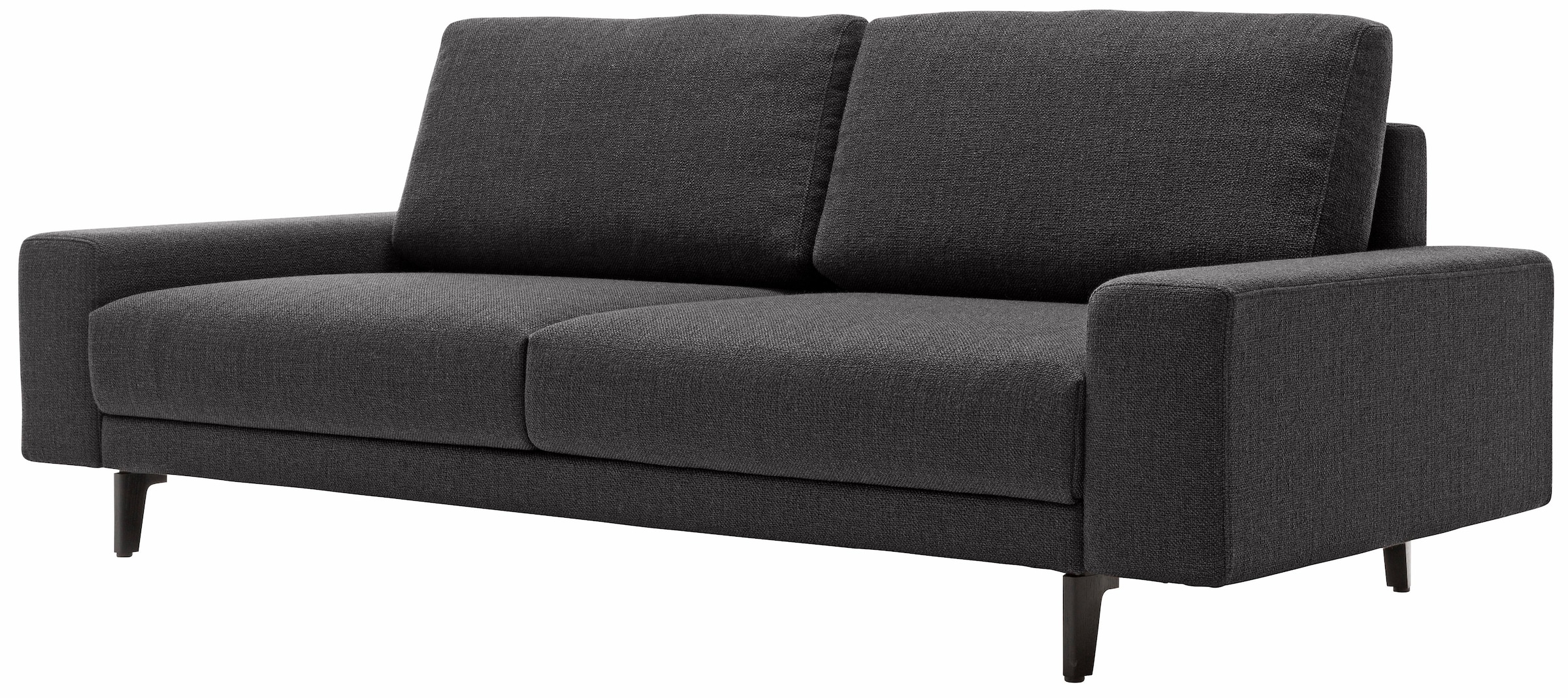 Creation BY ROLF BENZ 2-Sitzer "CR.450, Designsofa, Loungesofa", Armlehne breit niedrig, Alugussfüße in umbragrau, Breit