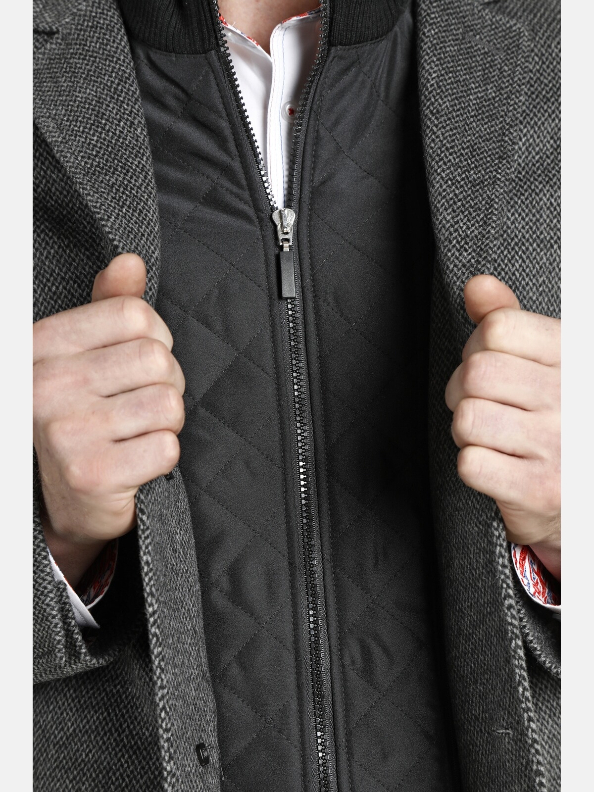 Charles Colby Wolljacke »Mantel EARL VAUGHAN«, (1 St.)