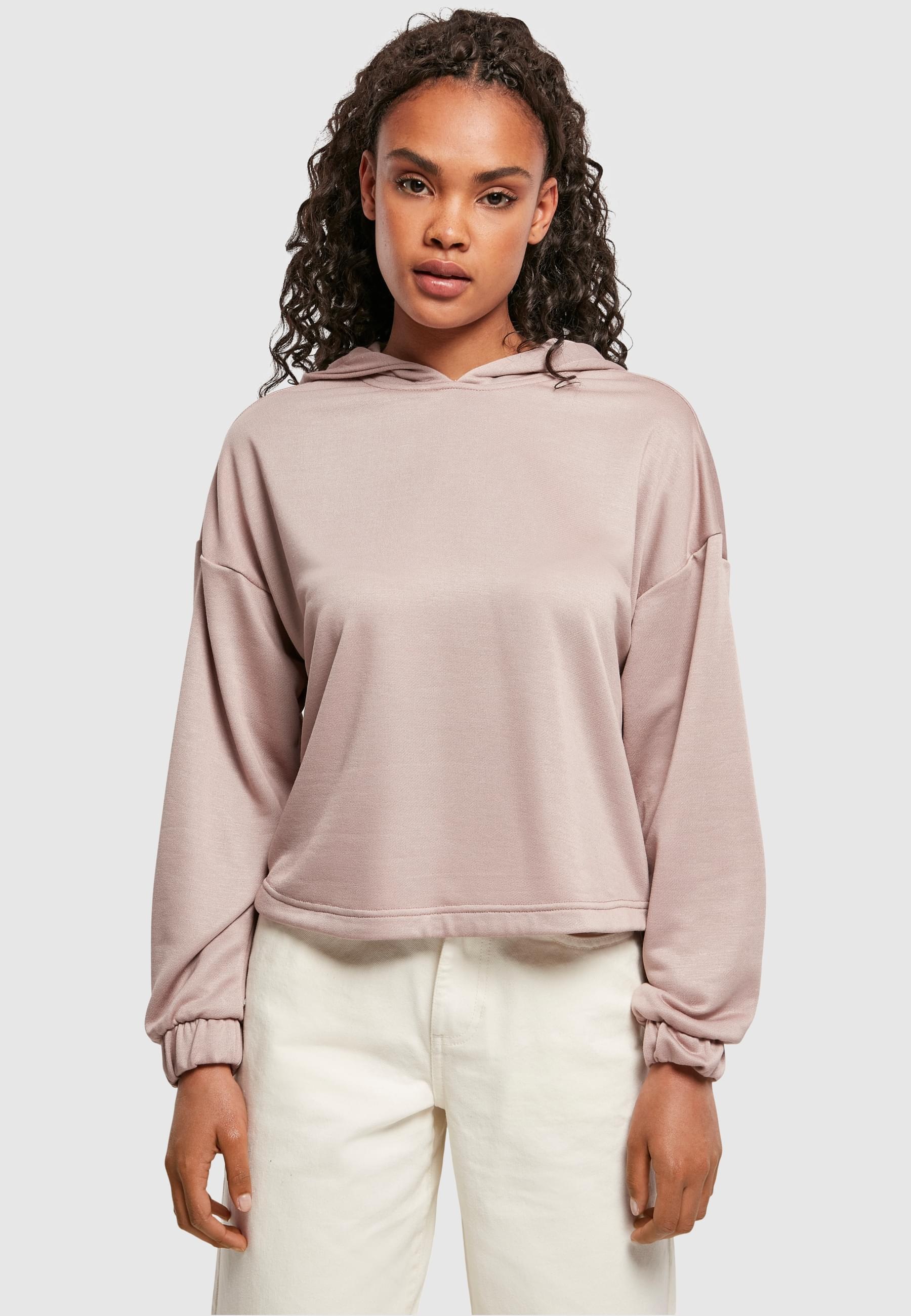 URBAN CLASSICS Kapuzenpullover »Urban Classics Damen Ladies Oversized Shaped Modal Terry Hoody«, (1 tlg.)