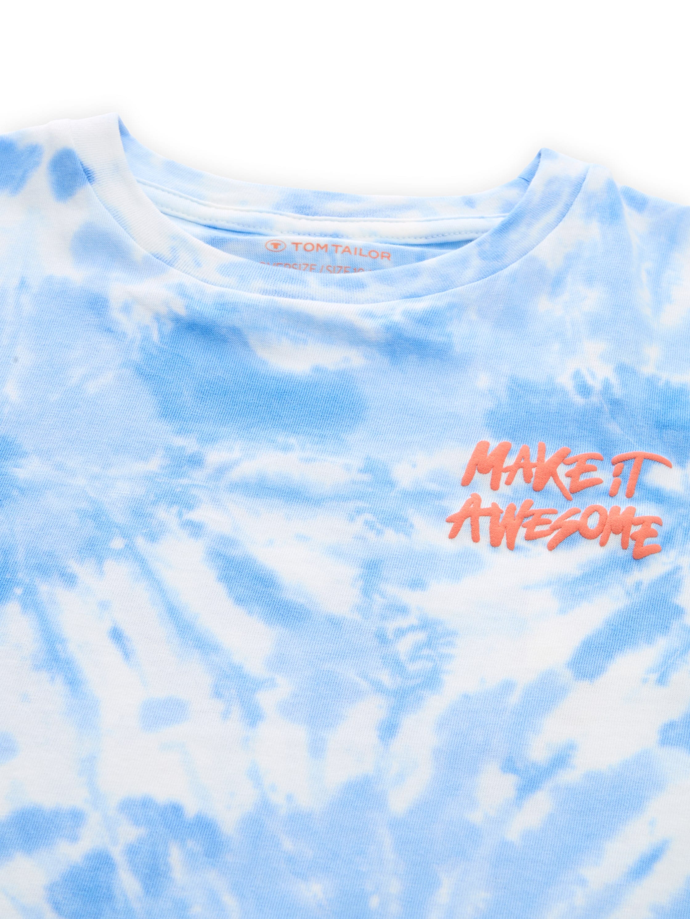 TOM TAILOR T-Shirt, mit trendigem Batik-Muster