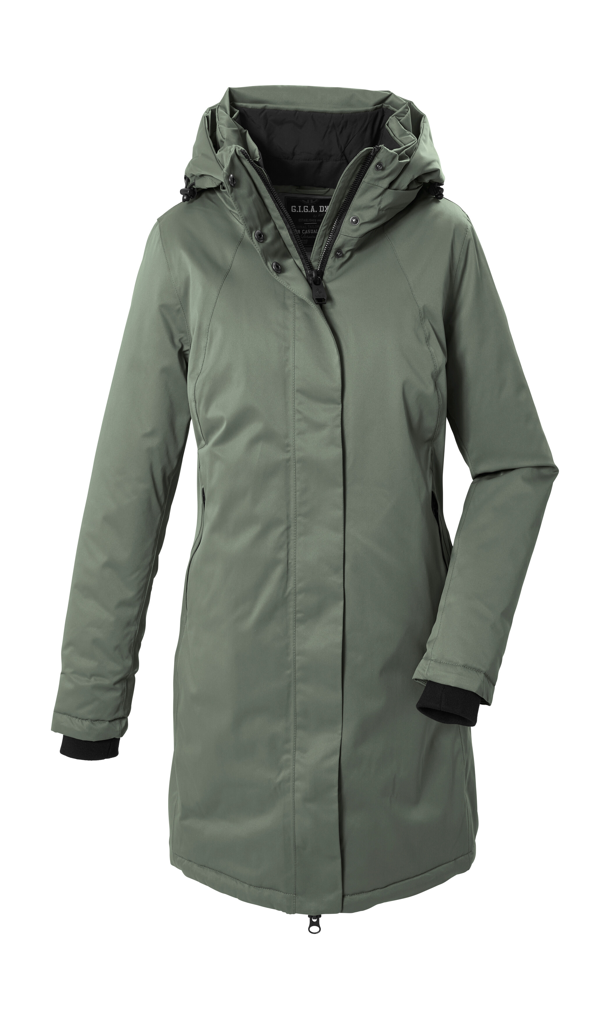 G.I.G.A. DX by killtec Parka "GW 96 WMN PRK" Wind- und wasserdichter Damenparka mit abnehmbarer Kapuze