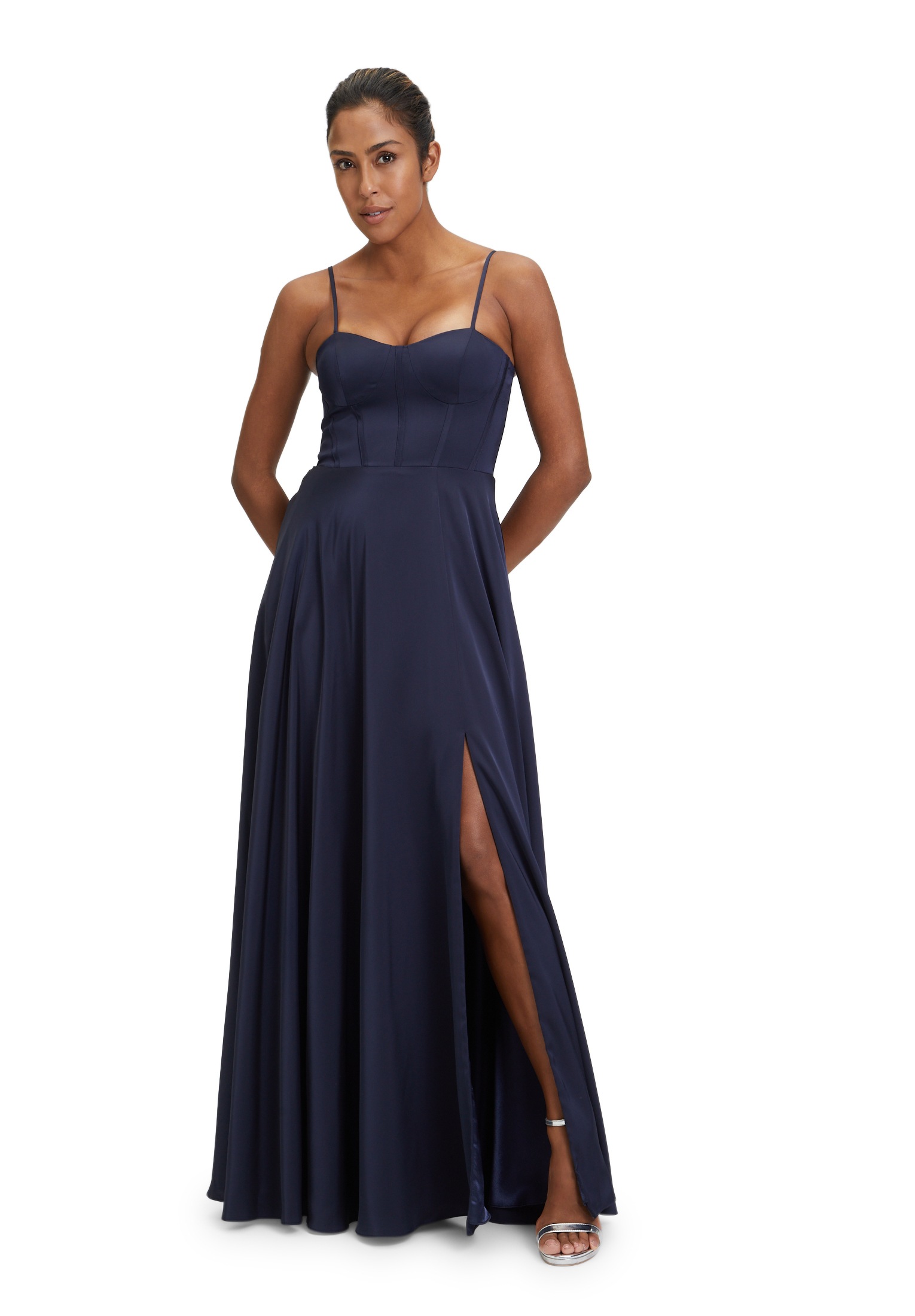 Vera Mont Abendkleid »Vera Mont Abendkleid schulterfrei«, Nahtführung