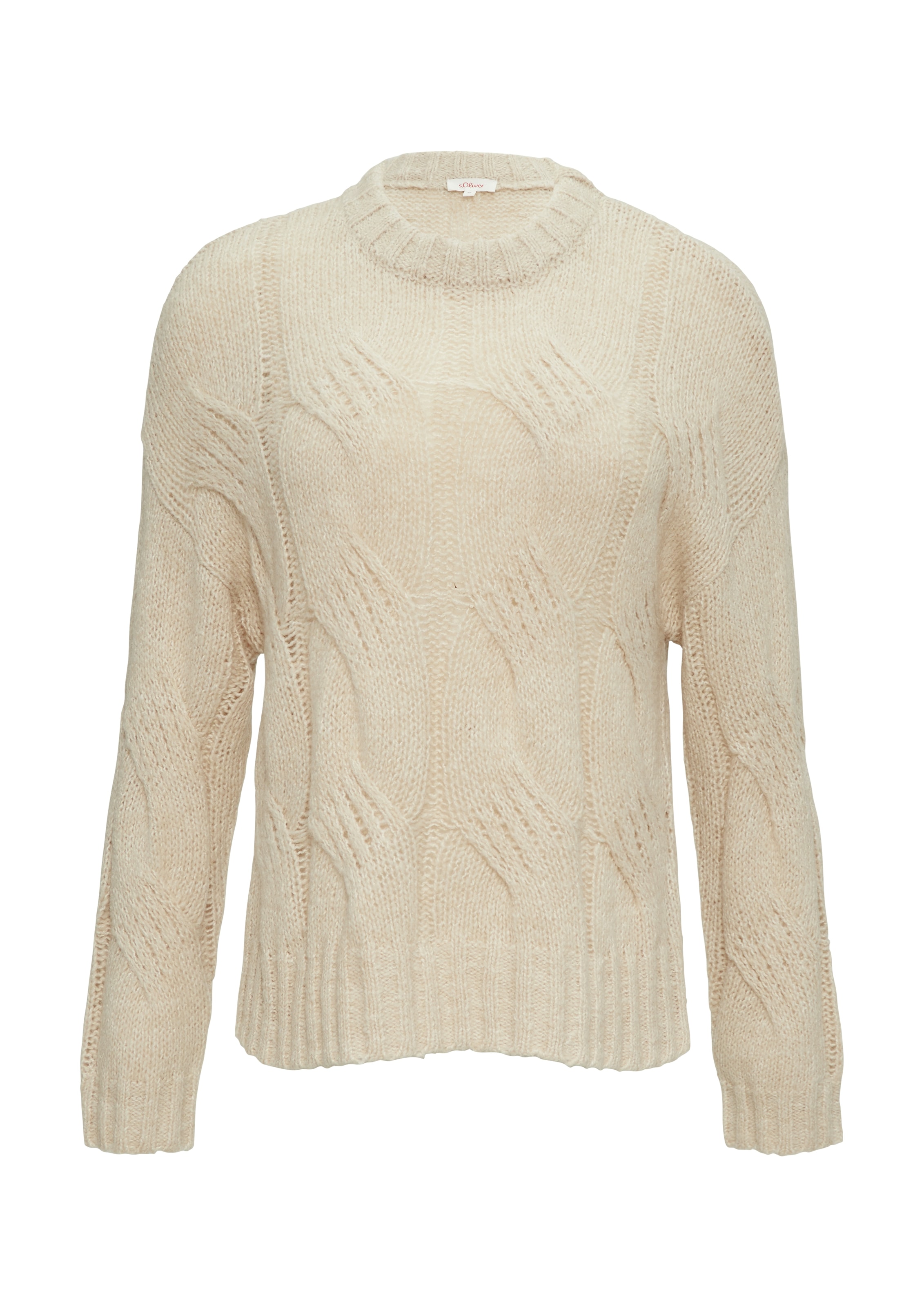 s.Oliver Strickpullover mit Strukturmuster