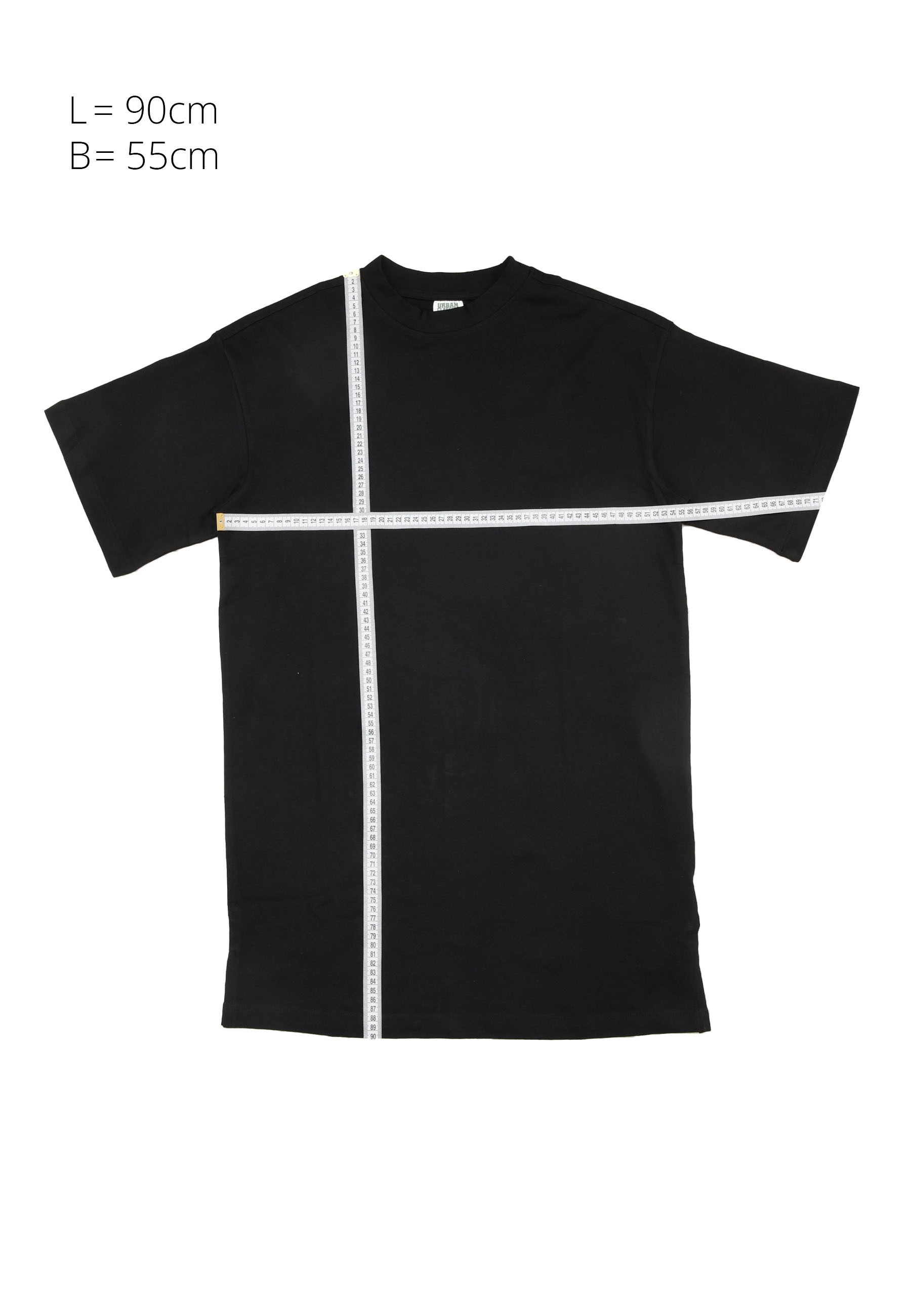 URBAN CLASSICS A-Linien-Kleid »Urban Classics Damen Ladies Organic Heavy Oversized Tee Dress« 1 Stk. tlg.
