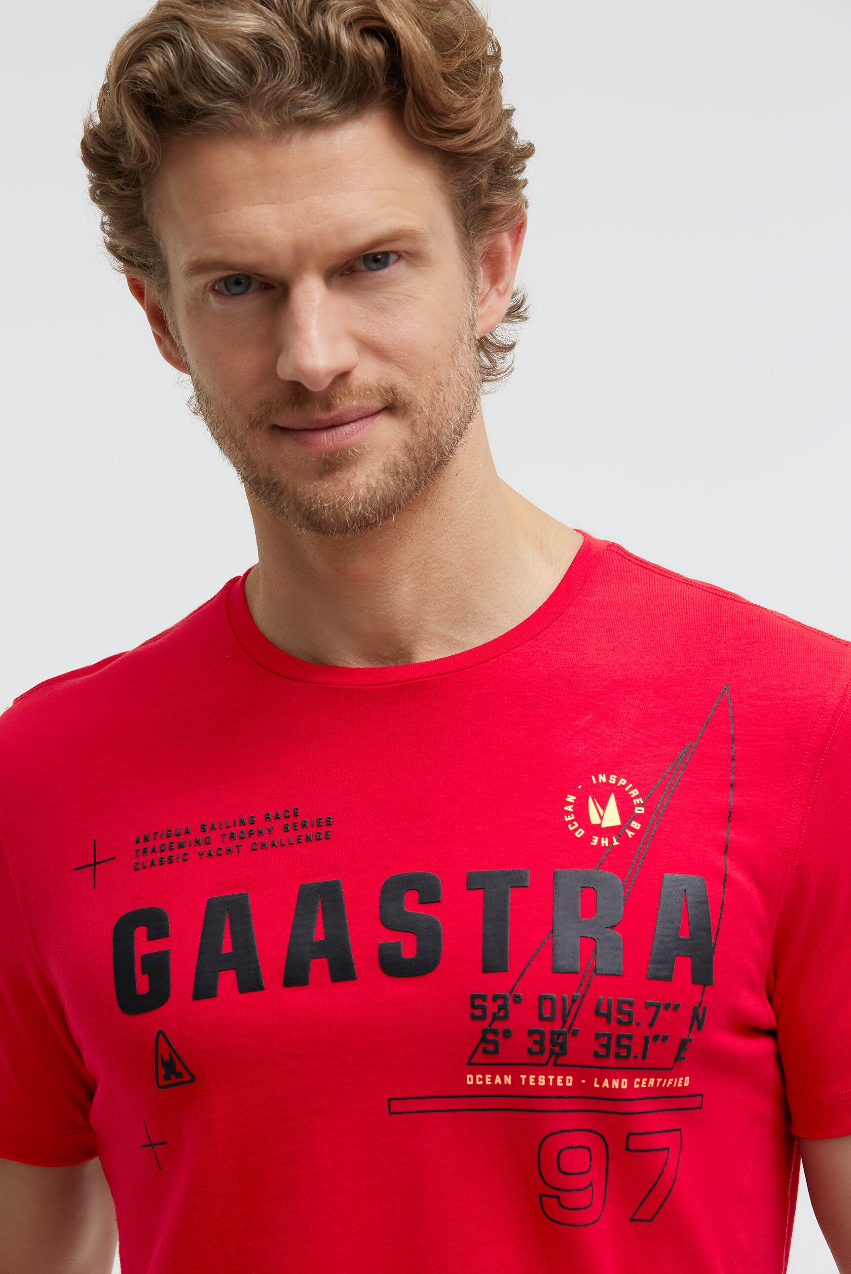 Gaastra Rundhalsshirt aus Baumwolle