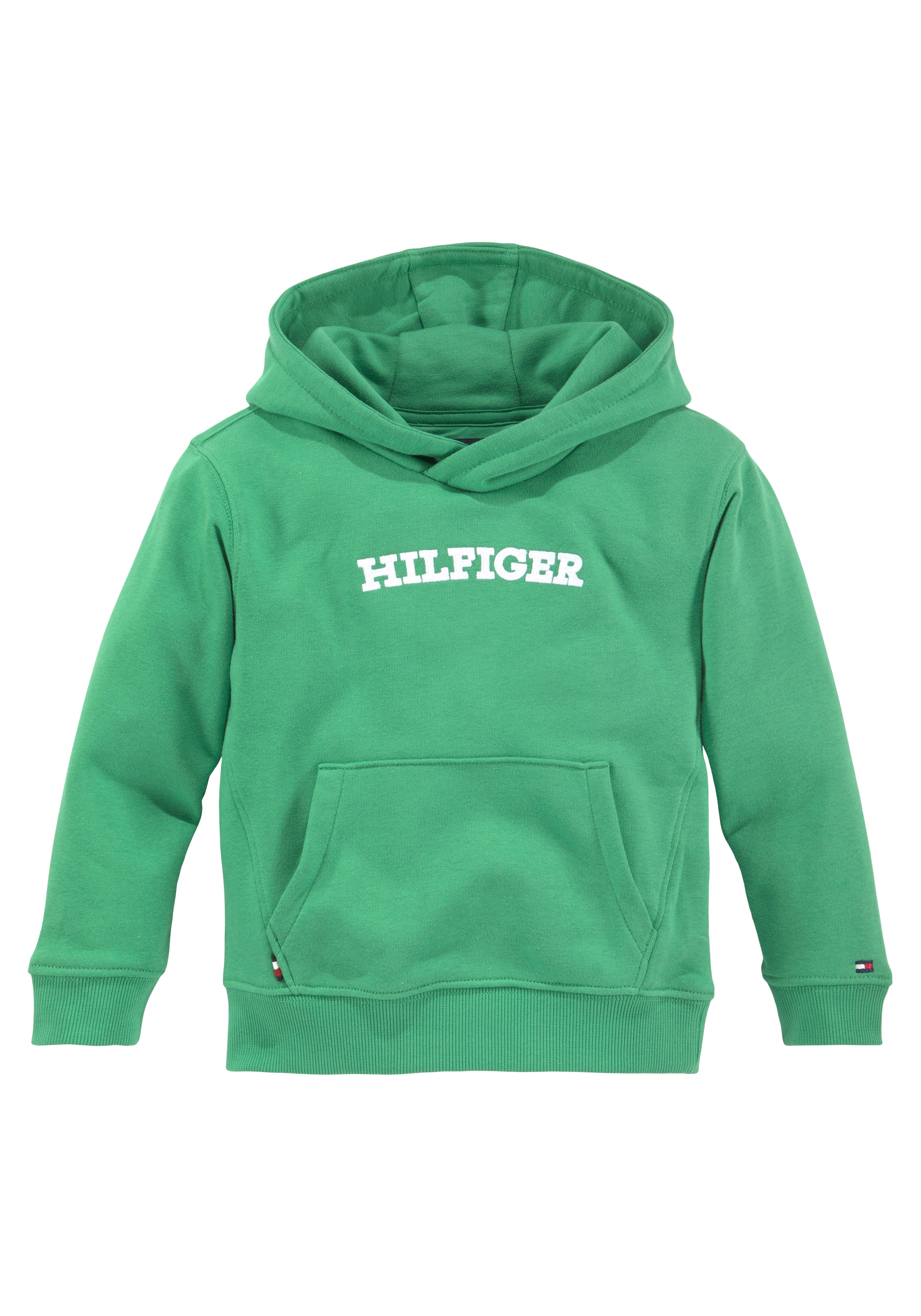 Tommy Hilfiger Kapuzensweatshirt »HILFIGER ARCHED HOODIE«, mit Hilfiger Logo -Schriftzug online bestellen | BAUR