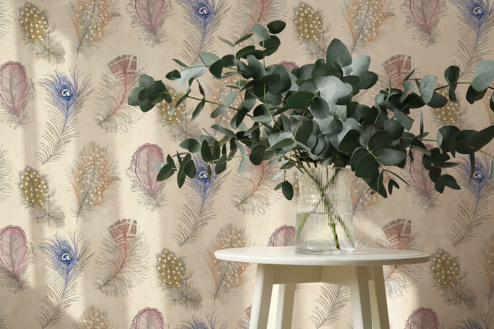 A.S. Création Vliestapete »Pintwalls III Feder-Tapete Vintage« neutral strukturiert Feine Federzeichnung, natürlicher Look - Schlaf-, Wohnzimmer, Flur