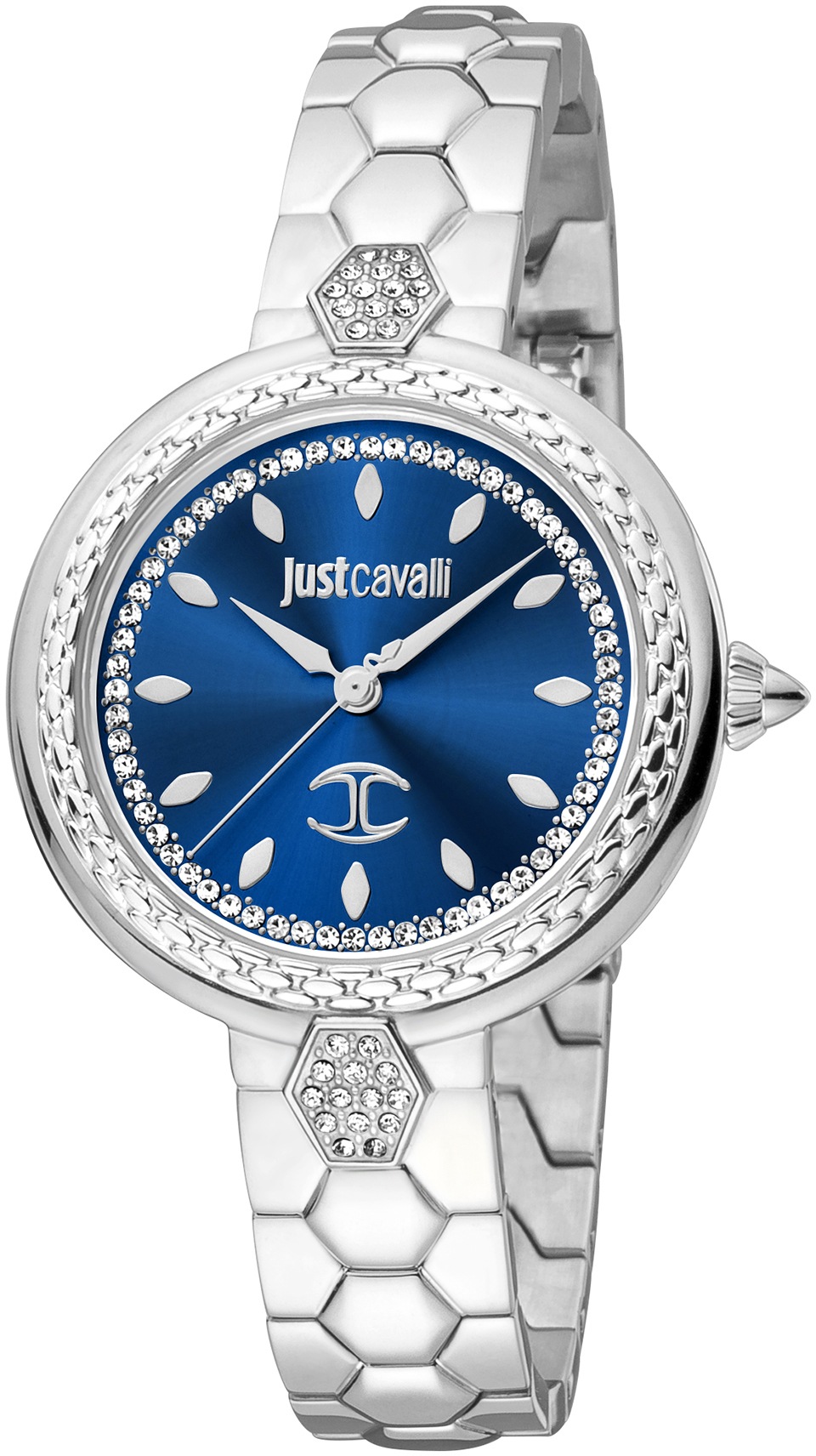 Just Cavalli Time Quarzuhr »CREAZIONE 10, JC1L205M0045«, (Set, 2 tlg., mit Armband)