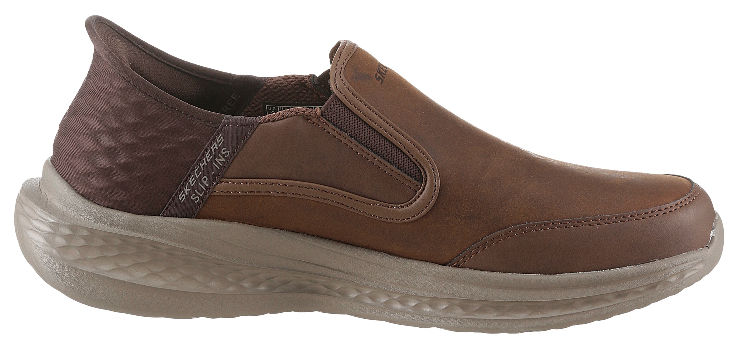 Skechers Slip-On Sneaker »SLADE-«, Slipper, Freizeitschuh, Halbschuh mit Goga Mat Funktion