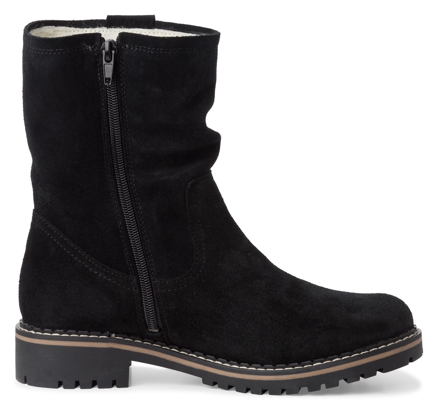 Tamaris Winterstiefelette, Blockabsatz, Winterboots, Stiefelette mit Duo Tex-Ausstattung