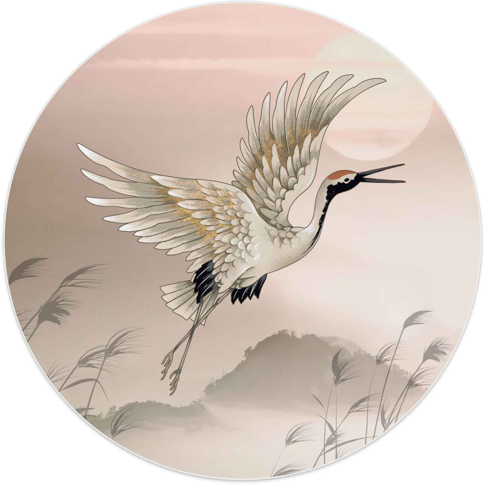 Reinders! Wandbild BAUR - »Wandbild Kunst«, (1 | Japan St.) Vögel, Kranich kaufen