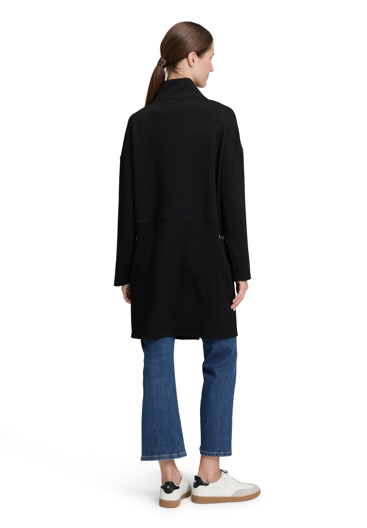 Betty Barclay Jackenblazer »Betty Barclay Damen Sweatmantel mit Stehkragen«