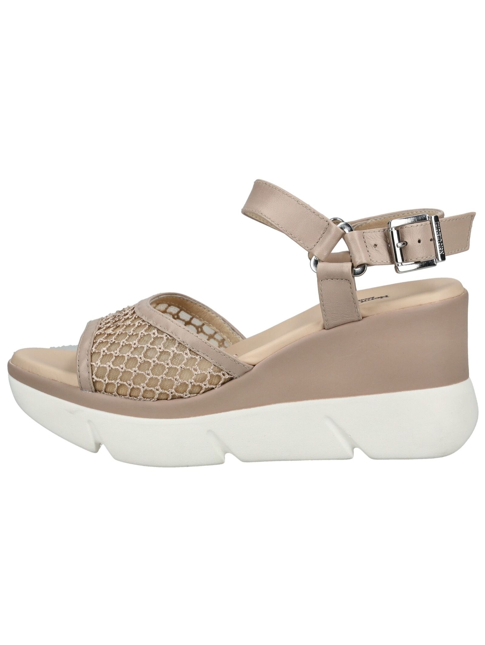 Nero Giardini Keilsandalette »Nero Giardini Sandalen Leder/Textil«