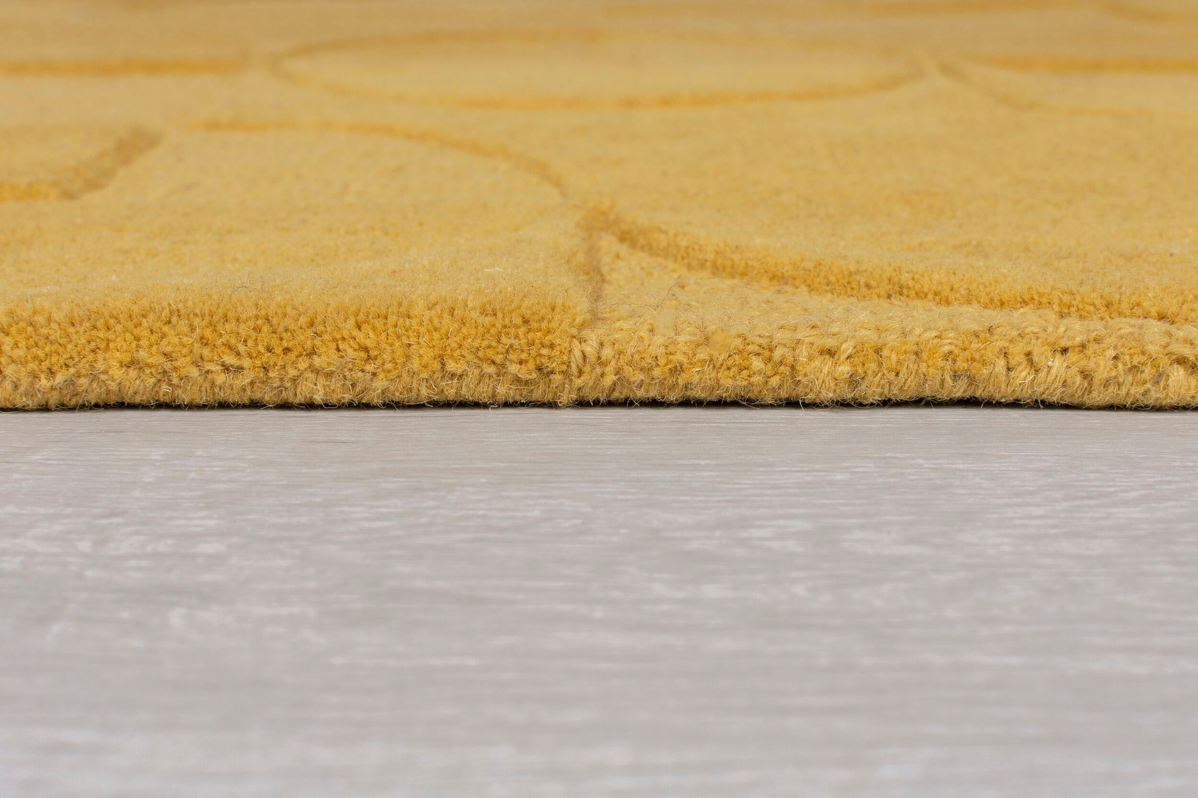 FLAIR RUGS Wollteppich »Gigi«, 8 mm Höhe, aus 100% Wolle, geometrisches Design, fußbodenheizungsgeeignet