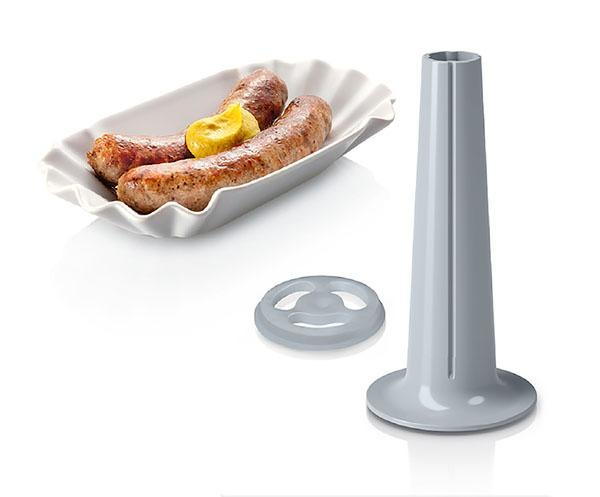 BOSCH Fleischwolf »ProPower MFW68660, Rücklauf, Durchlaufschnitzler«, 800 W, 3 Lochscheiben Edelst. (3/4,8/8mm), Fruchtpressen-/Wurst-/Kebbeaufsatz