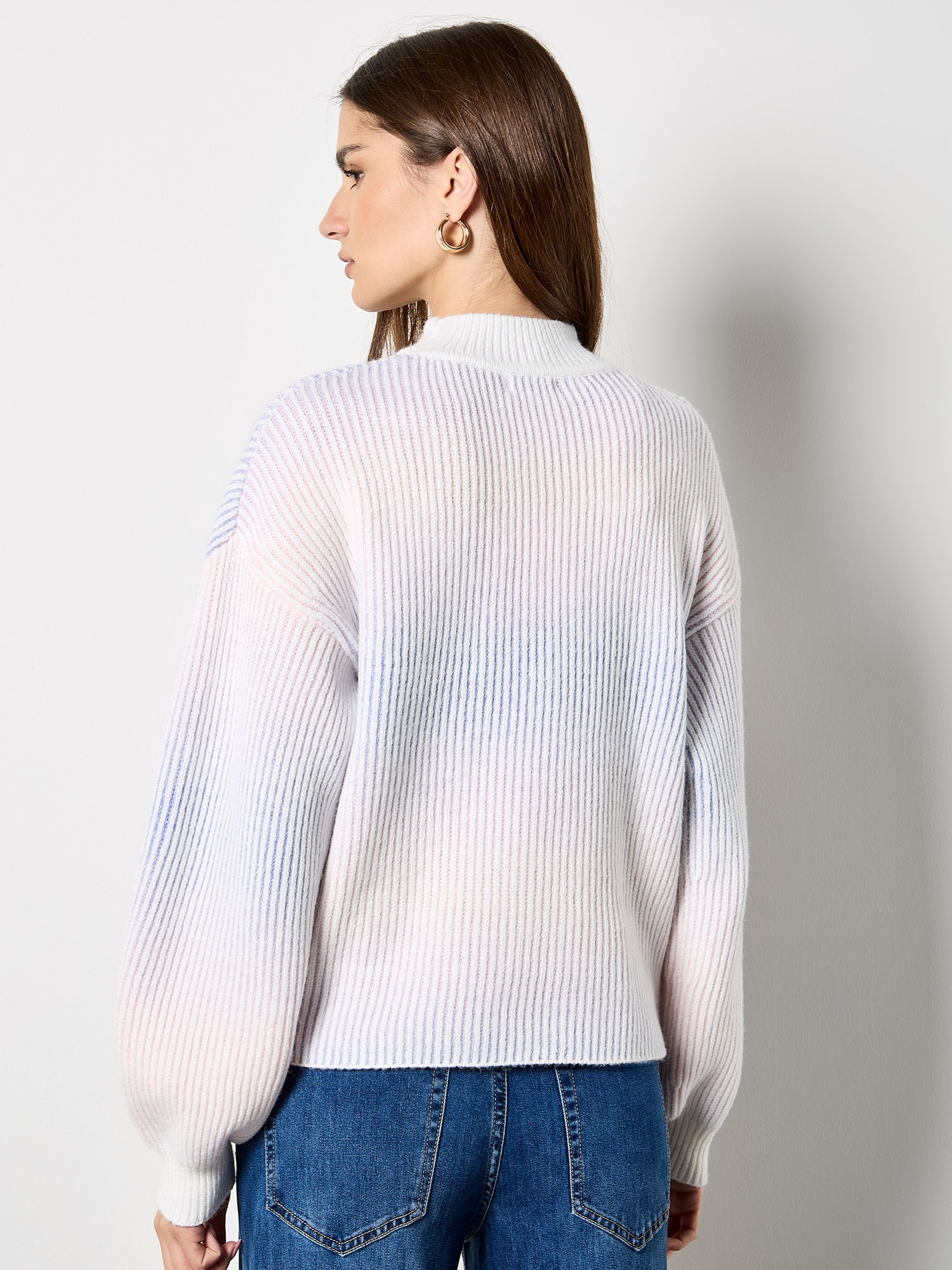 Apricot Stehkragenpullover »Pullover« in Rippstrick