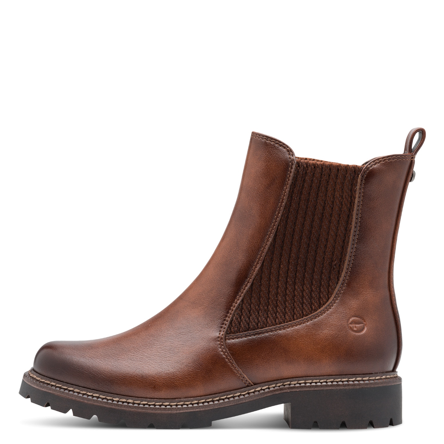 Tamaris Chelseaboots, Businessschuh, Schlupfschuh, Stiefelette mit Stretcheinsätzen