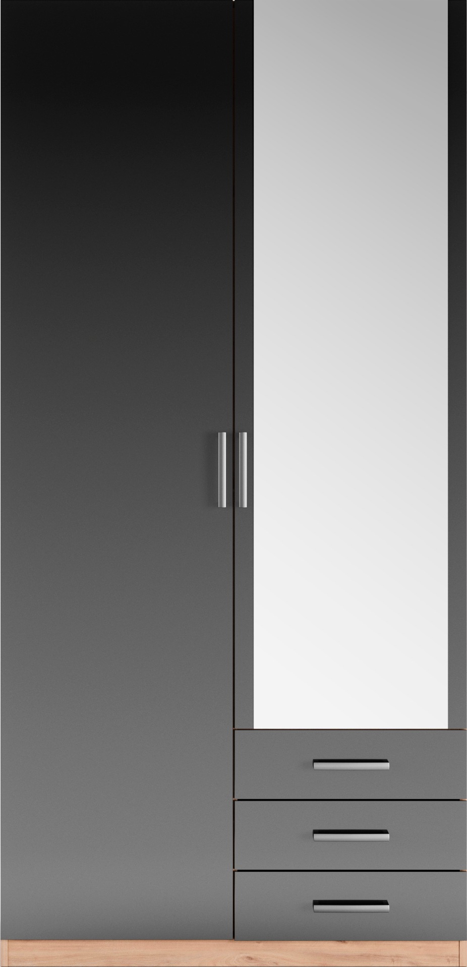 Thumbnail - priess Kleiderschrank "Amsterdam" mit oder ohne LED-Beleuchtung