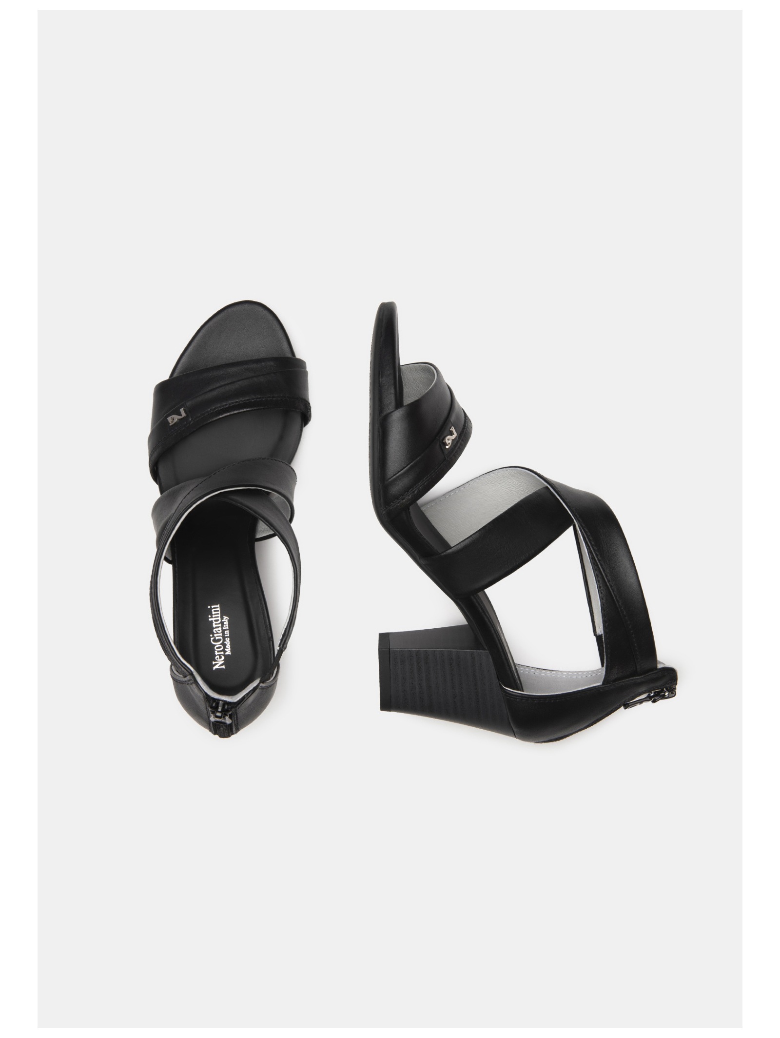 Nero Giardini High-Heel-Sandalette »Nero Giardini Sandalen Leder«