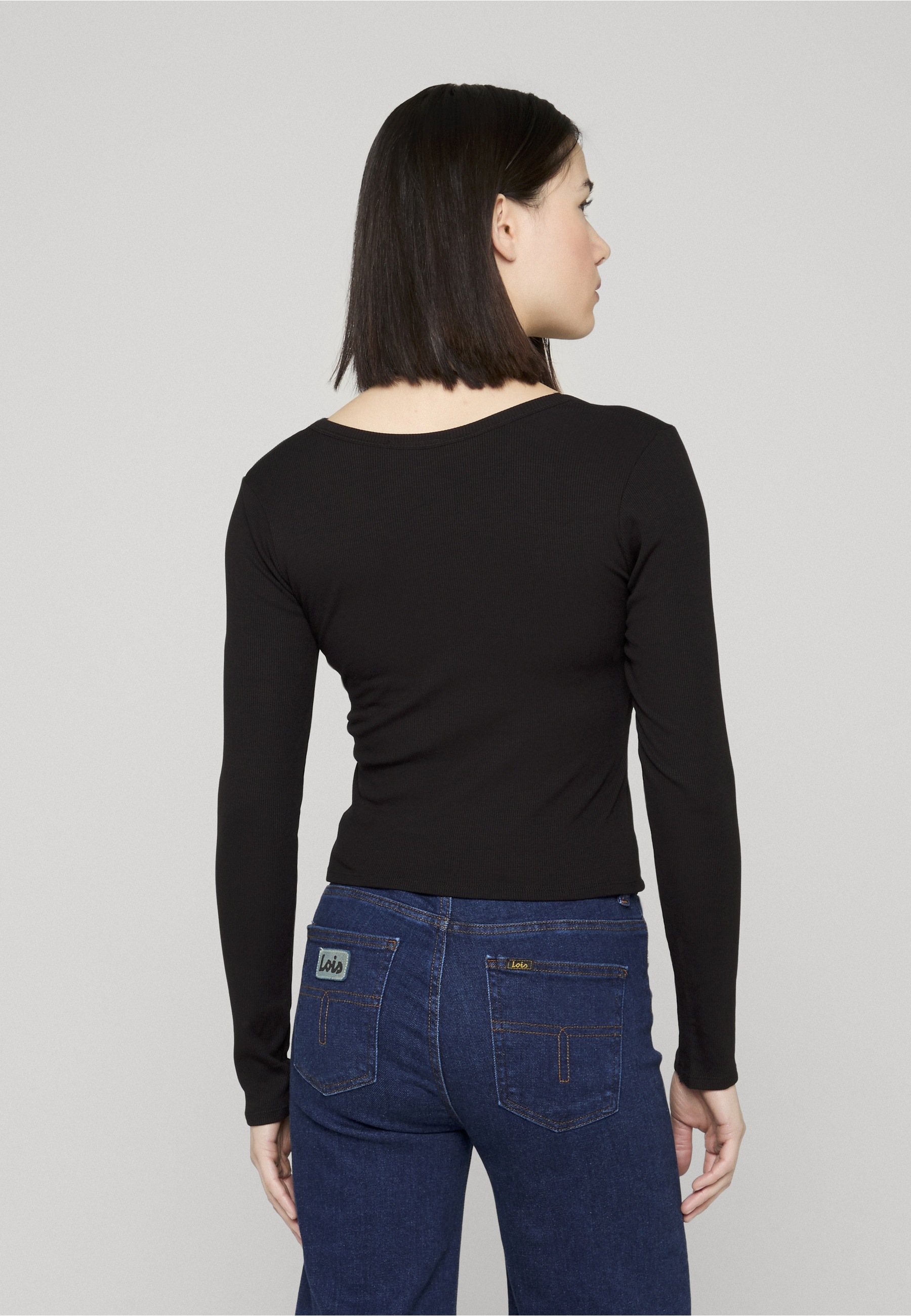 ESTELOU Longsleeve »ESTELOU Rib push longsleeve« 1