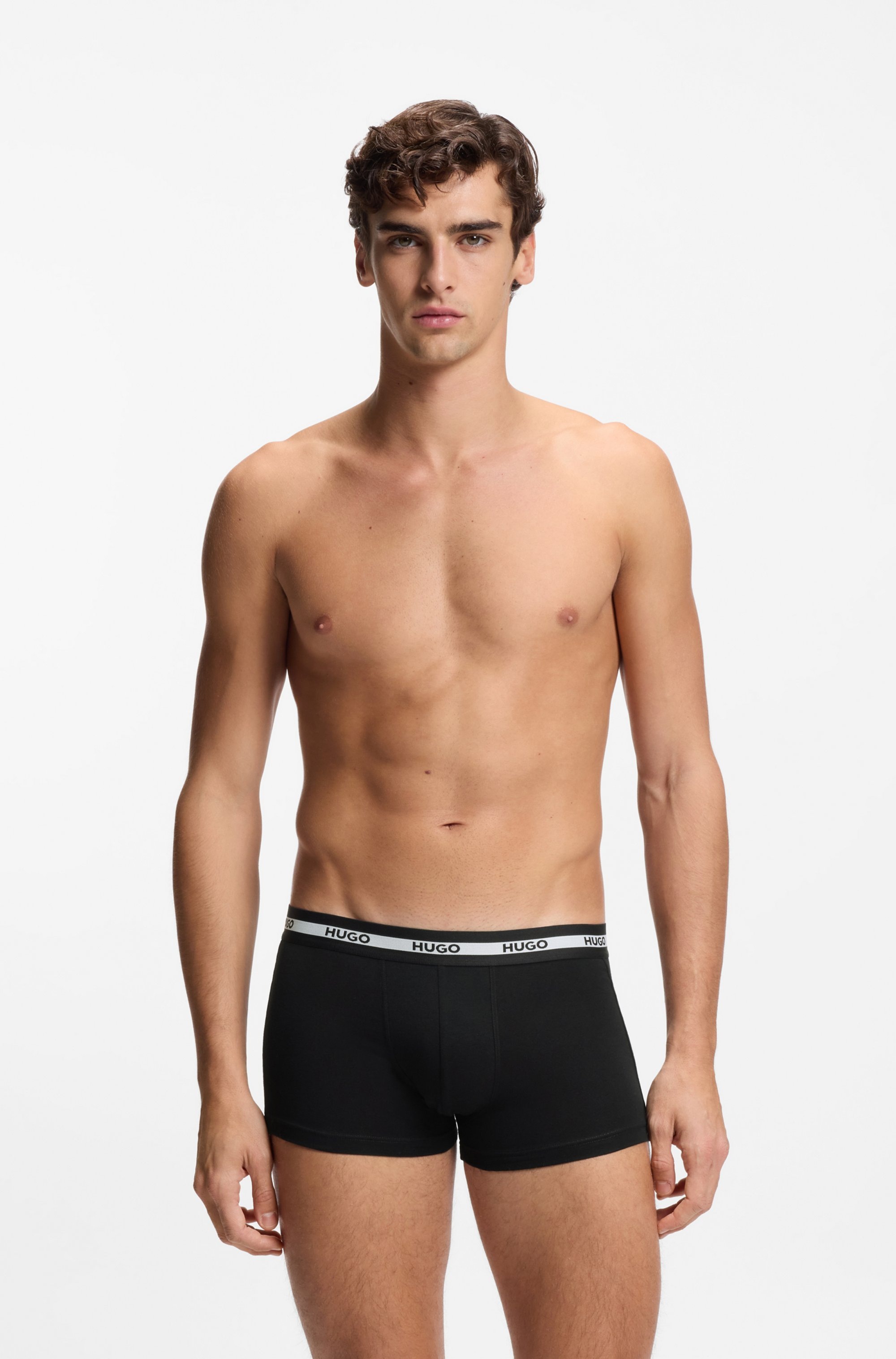 HUGO Underwear "TRIPLET" Packung, Im Dreierpack, 3 Stk. mit Logoschriftzug günstig online kaufen