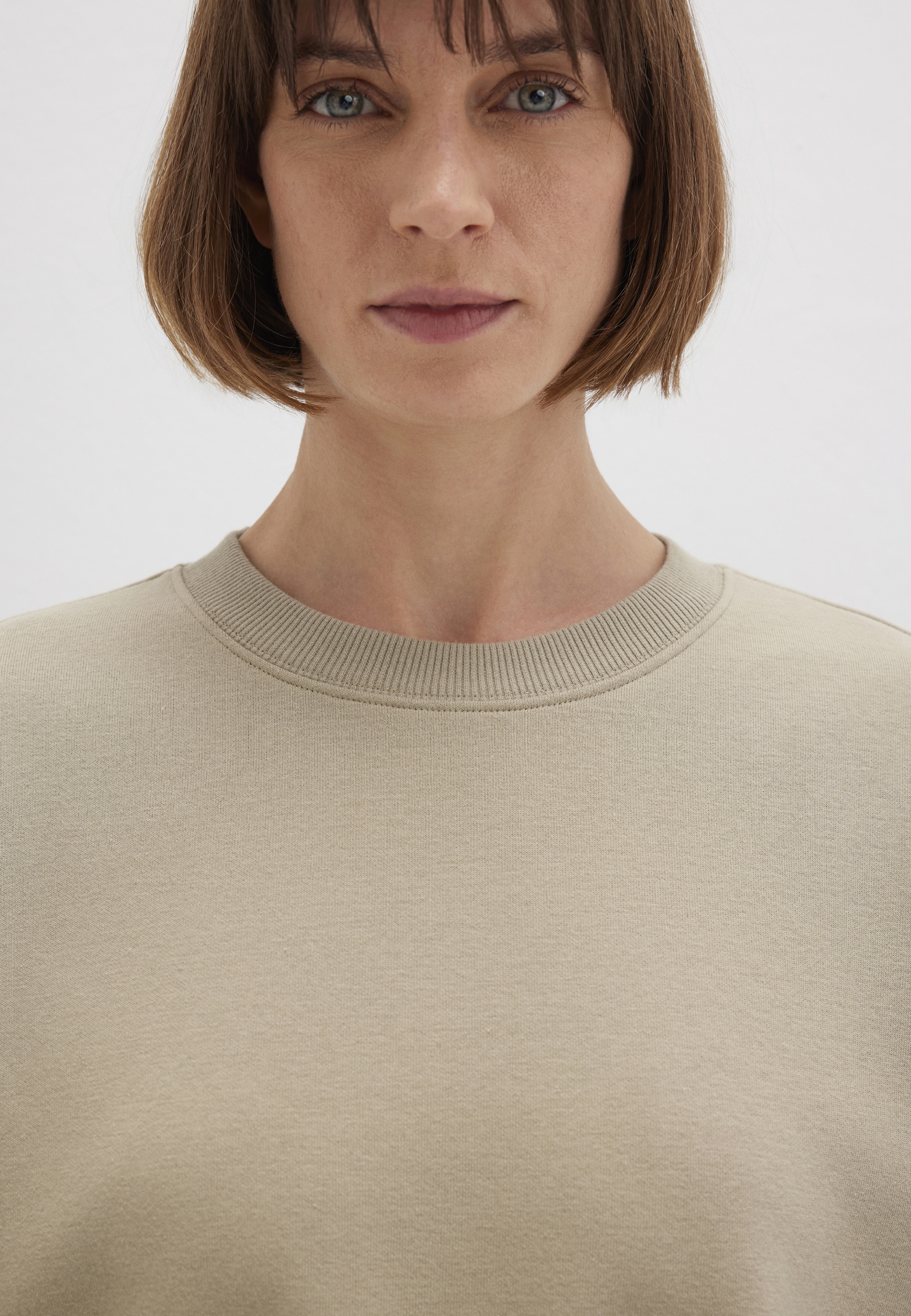 Mavi Rundhalspullover »CREW NECK SWEATSHIRT«, Sweatshirt cropped