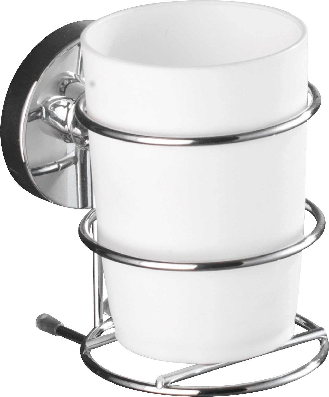 WENKO Zahnputzbecher »Vacuum-Loc® Milazzo« b...