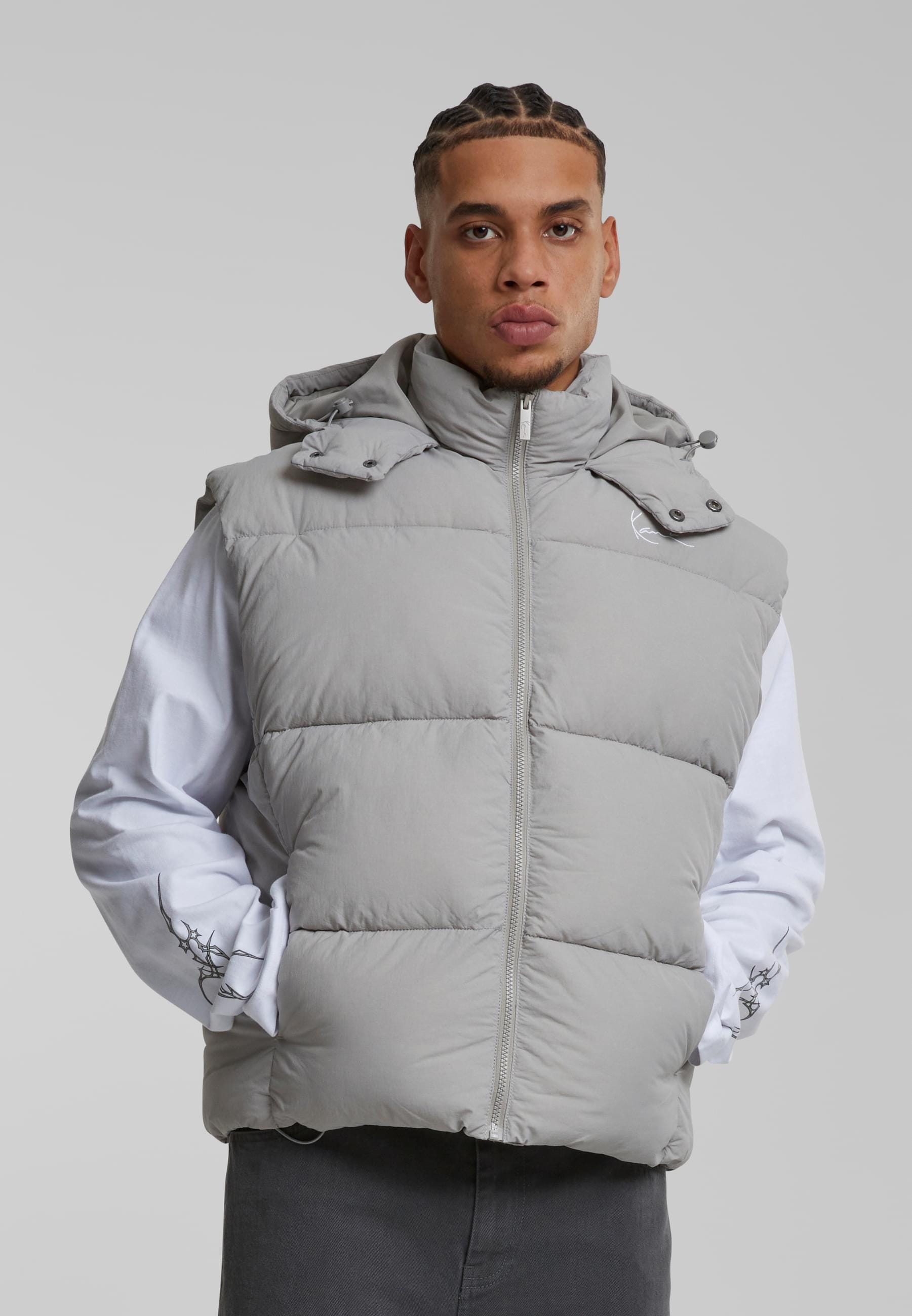 Karl Kani Steppweste »Karl Kani Karl Kani Small Signature Puffer Vest«, (1 tlg.)
