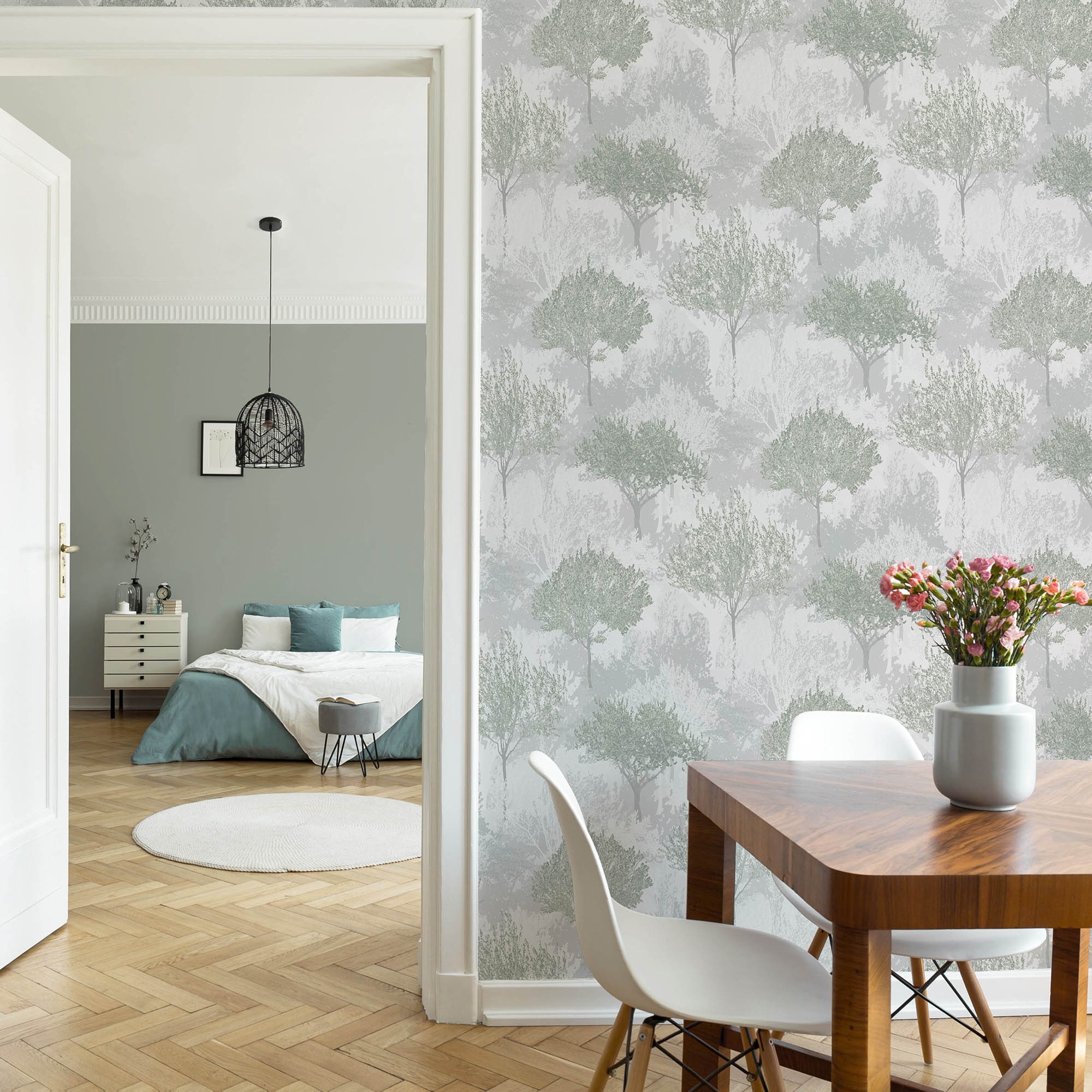 Superfresco Easy Vliestapete "Baumen" Neutral Geprägt 10mx52cm (ca. 5m2)