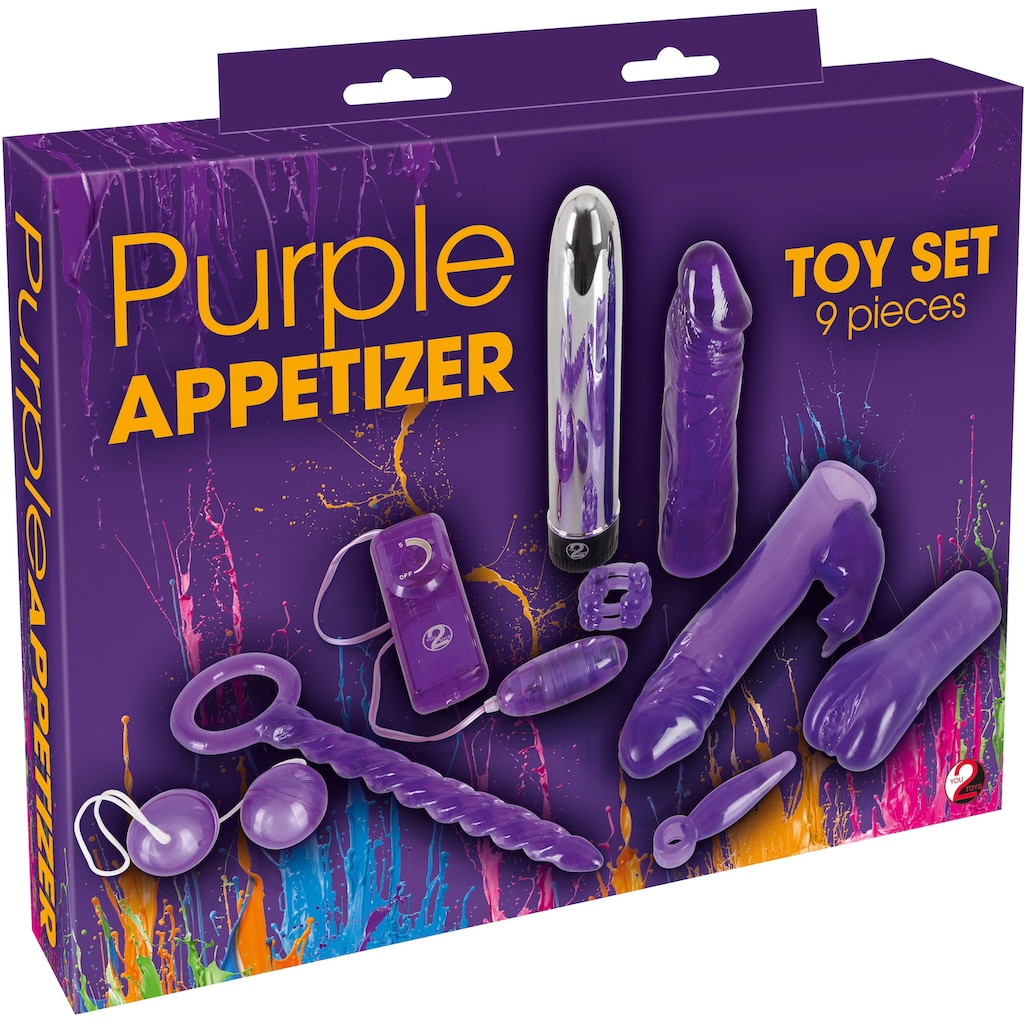 You2Toys Erotik-Toy-Set »Purple Appetizer«, (9 tlg.)