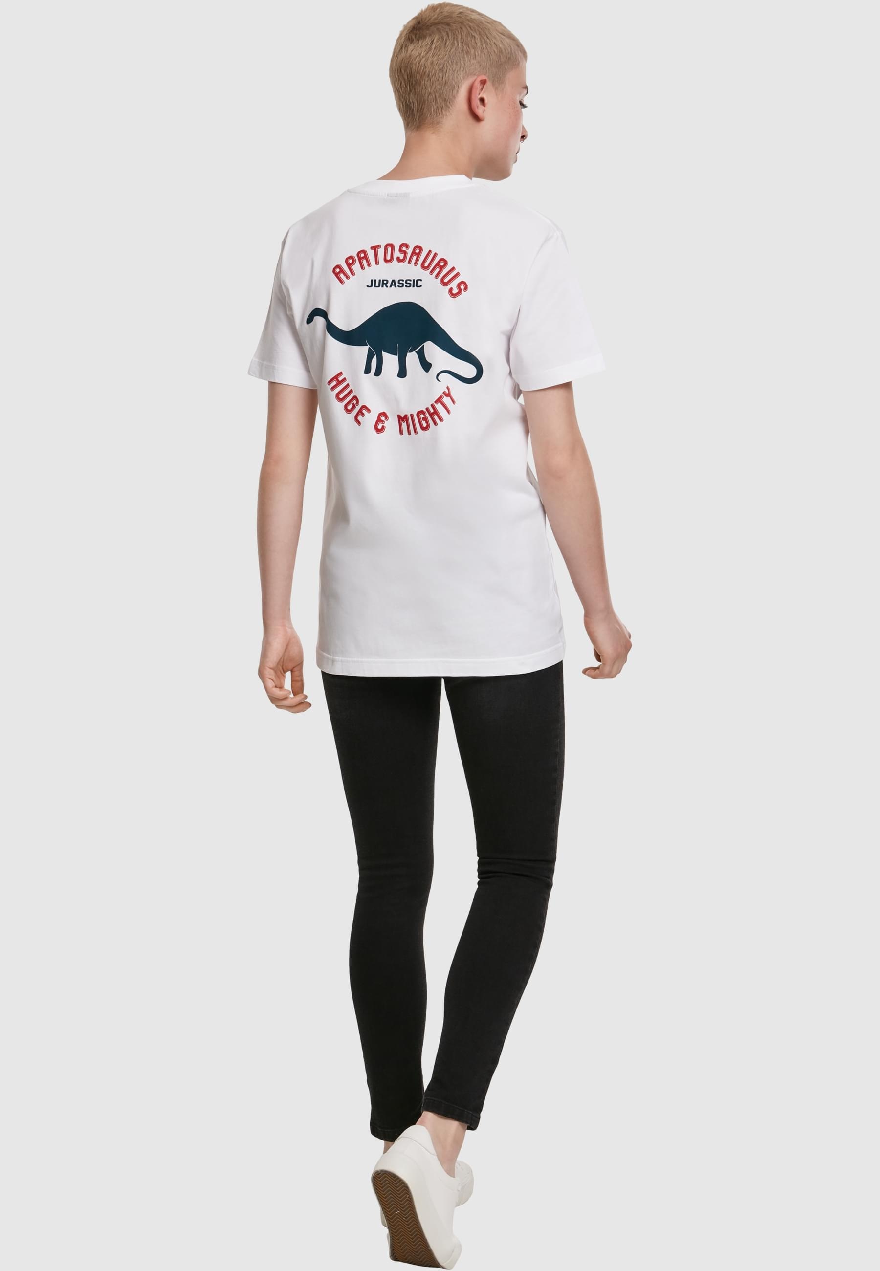 MisterTee Kurzarmshirt »MisterTee Damen Ladies Jurassic Tee«, (1 tlg.)