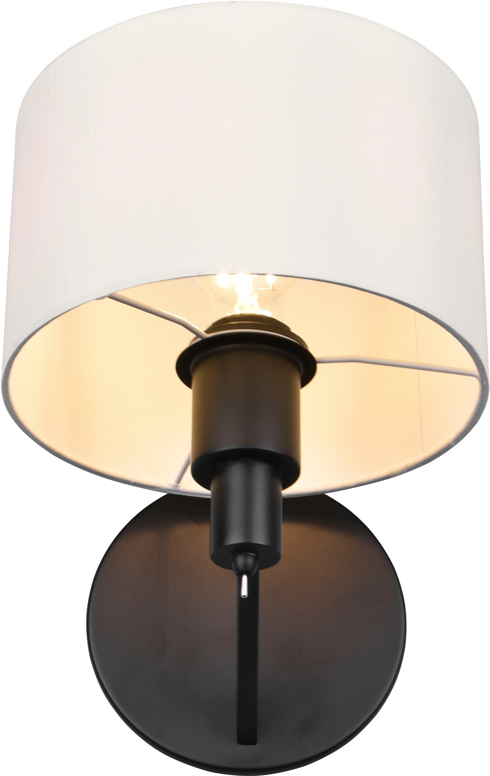 TRIO Leuchten Wandleuchte »Cassio« E27 1 Stk. warmweiß - kaltweiß Wandlampe Schlafzimmer, exkl E27 Leuchtmittel wechselbar, Kippschalter