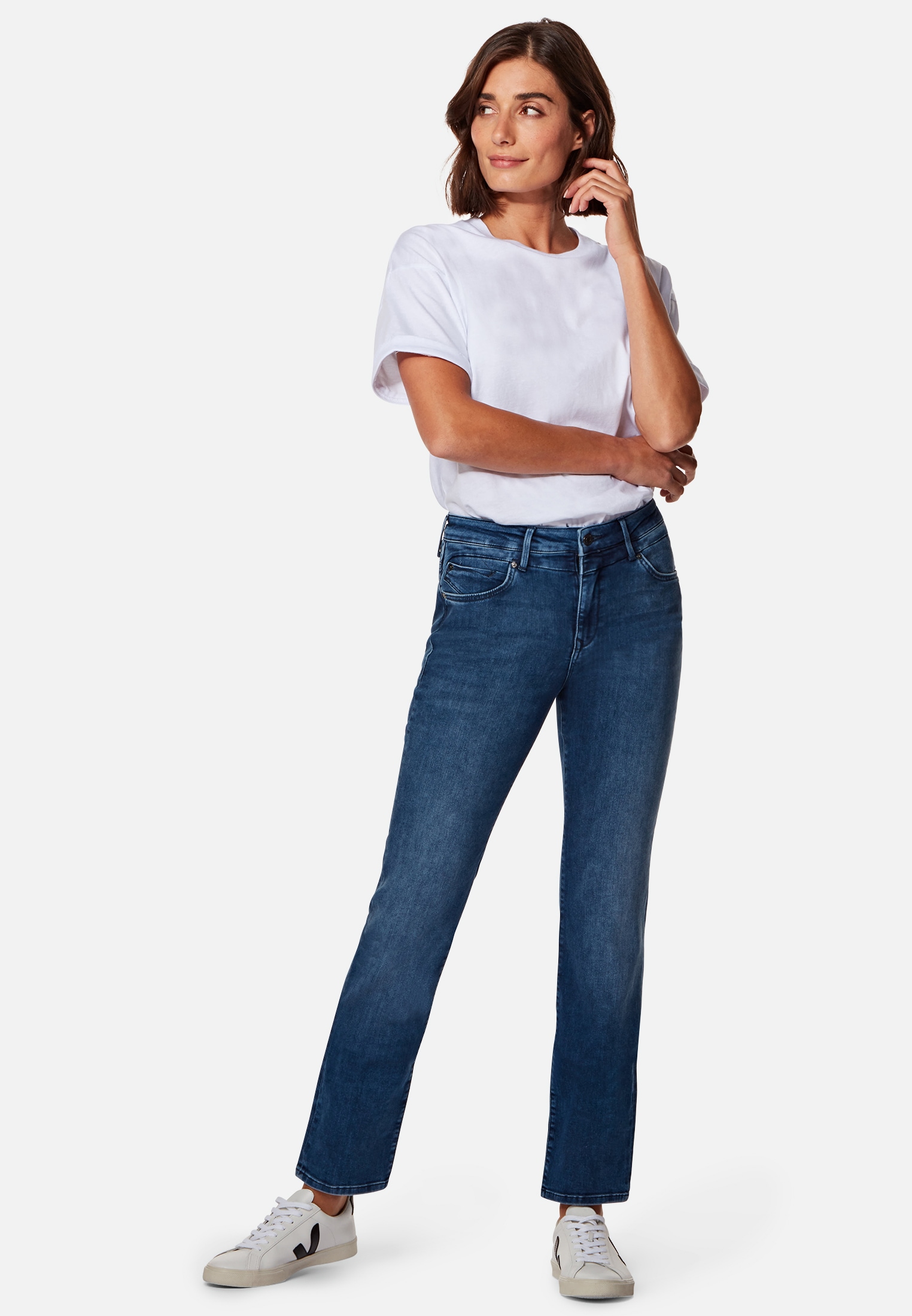 Mavi Straight-Jeans "KENDRA", Gerade geschnittene Hose