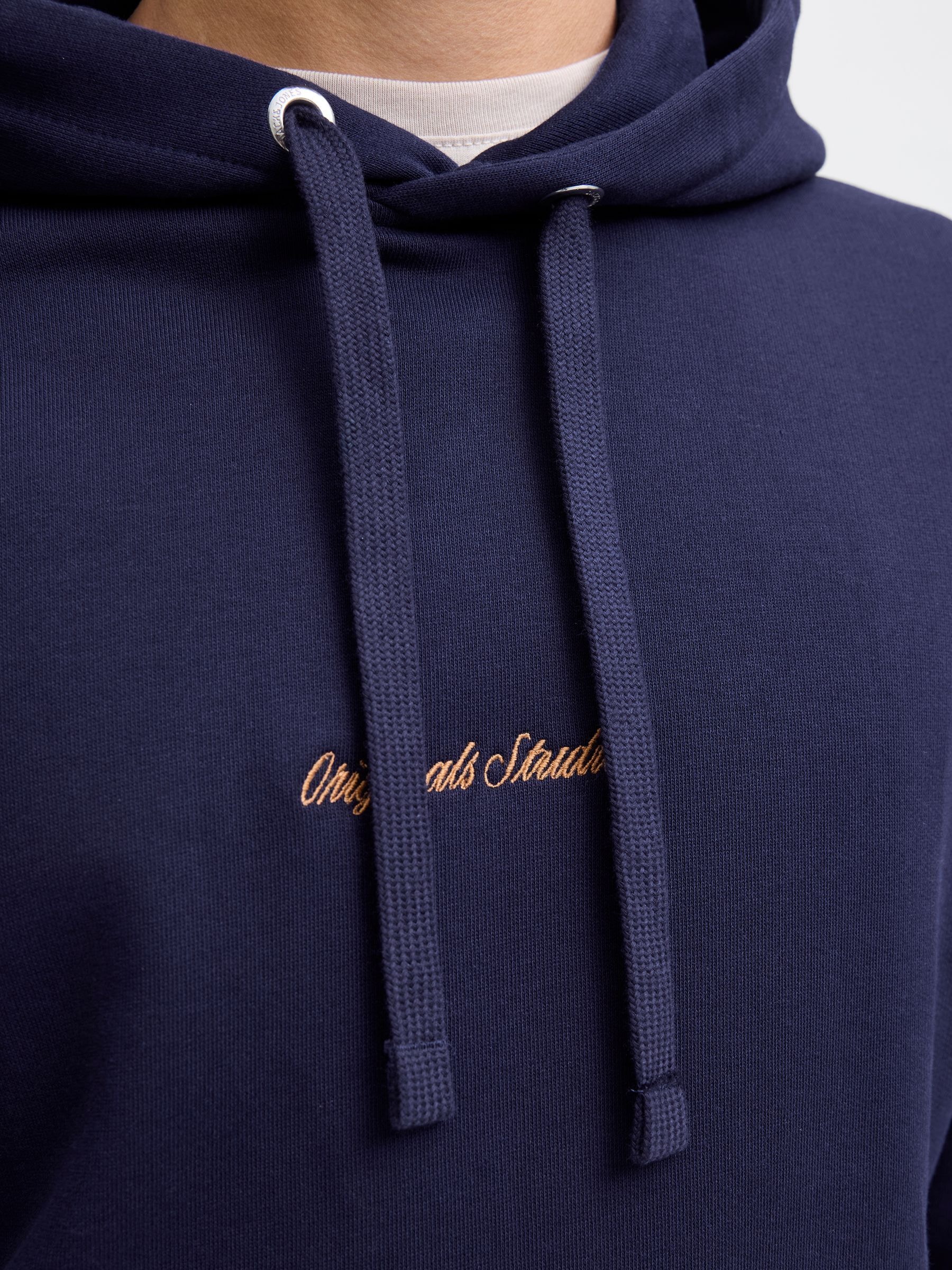 Jack & Jones Kapuzensweatshirt »JORNORREBRO EMB SWEAT HOOD NOOS«, mit Logo Print
