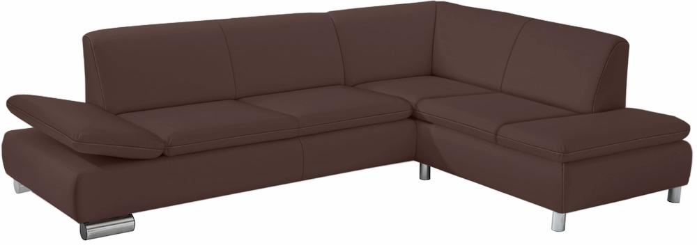 Max Winzer® Ecksofa »Toulouse modern und bequem, aktuelles Design, hoher Sitzkomfort«, mit klappbaren Armlehnen, Breite 271 cm