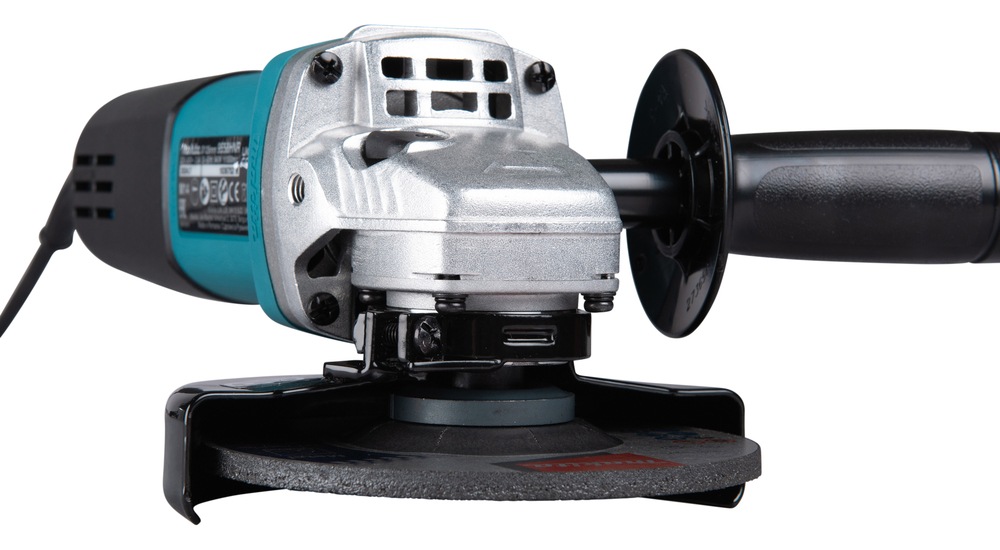 Makita Winkelschleifer »9558HNRG, 125mm, 840W, 11.000 min⁻¹« Kompaktes Gerät zum Schneiden und Schleifen mit Wiederanlaufschutz