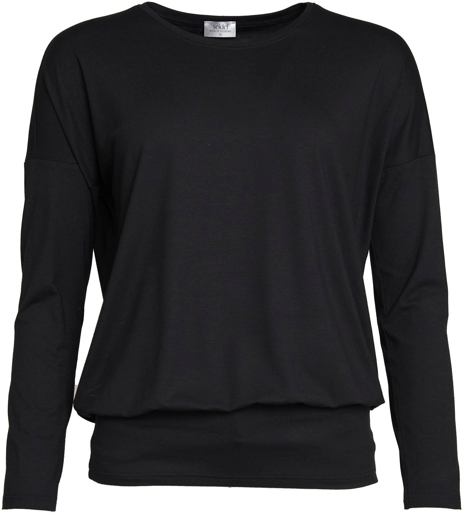 Thumbnail - Seidel Moden Langarmshirt mit breitem, elastischen Bund - MADE IN GERMANY