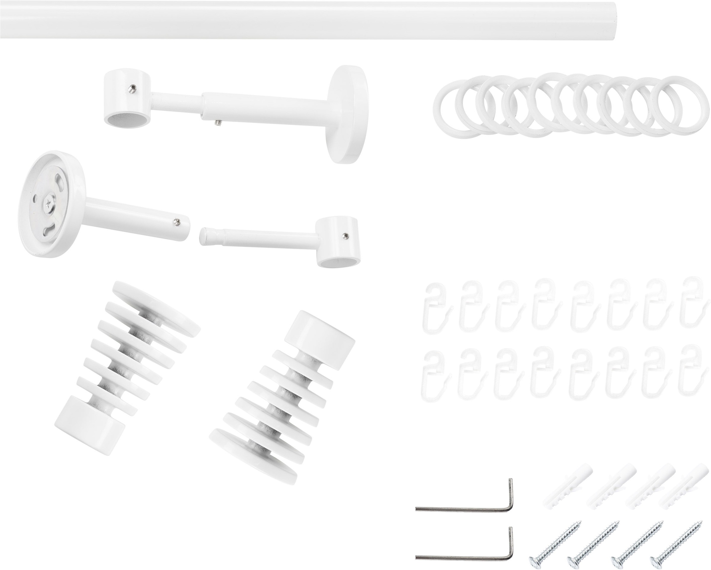 SN DECO GROUP Gardinenstange Ø 19 mm Fixmaß;kürzbar