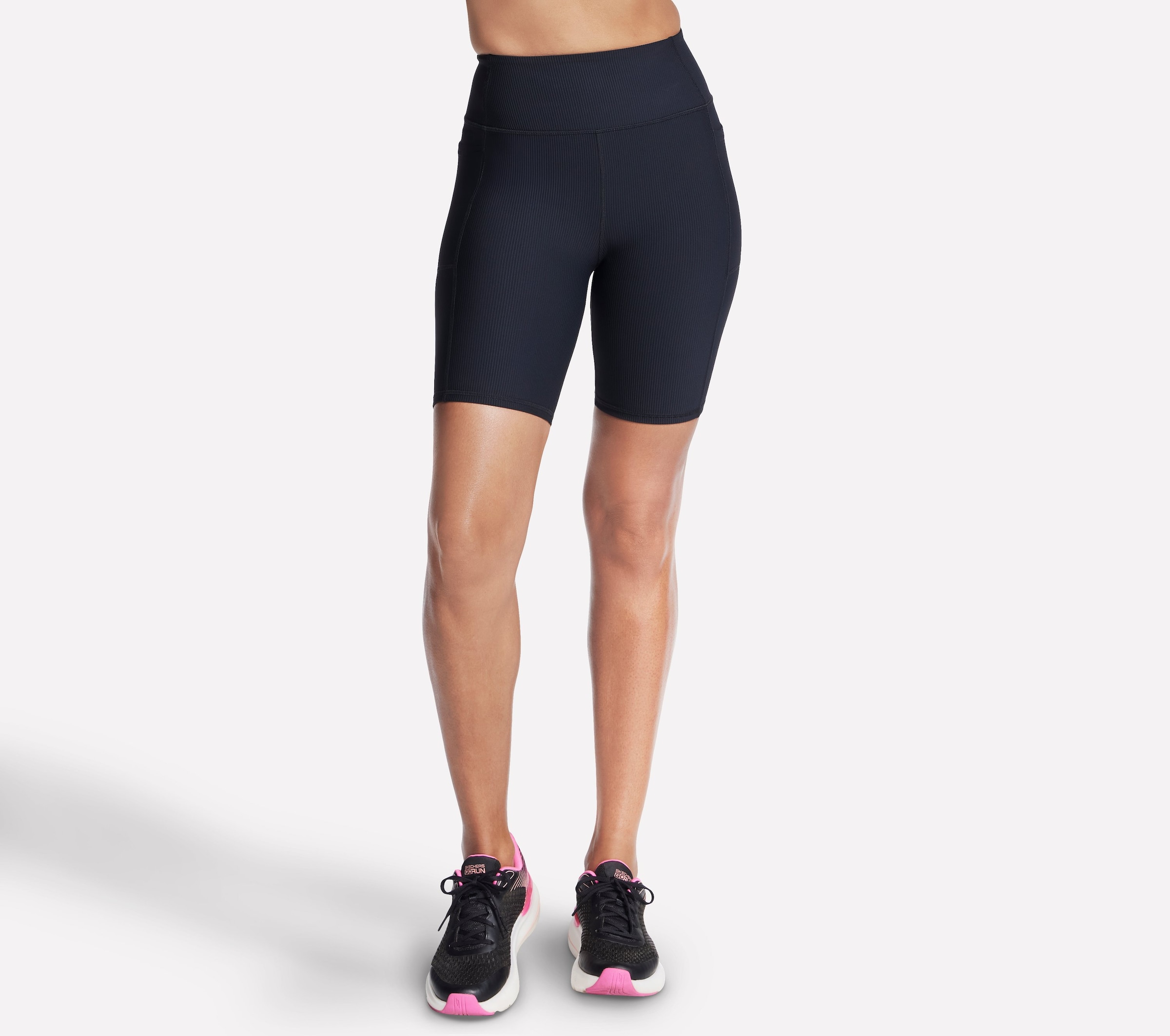 Skechers Radlerhose  mit scheuerfreien Nähten, aus atmungsaktivem GO FLEX RIB™ Mischgewebe