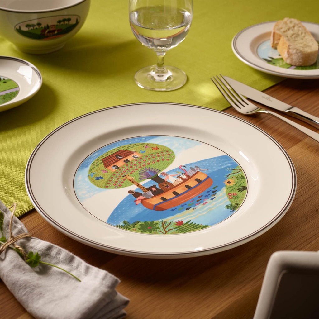Villeroy & Boch Speiseteller »Speiseteller Kollektion Design Naif ø 27 cm 6er Set bunt«