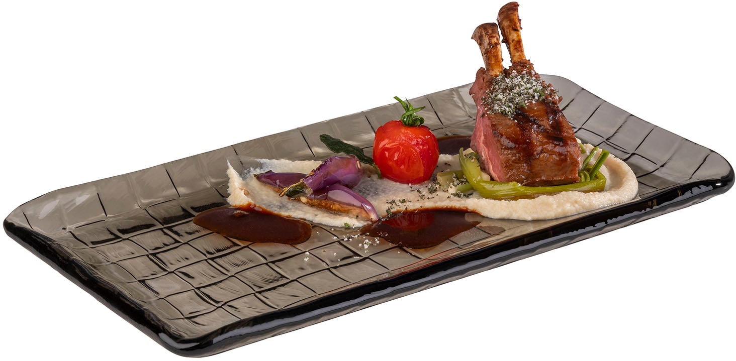 APS Servierteller "Teller/Sushiboard" 29,5 x 15,5 cm, schwere Qualität günstig online kaufen